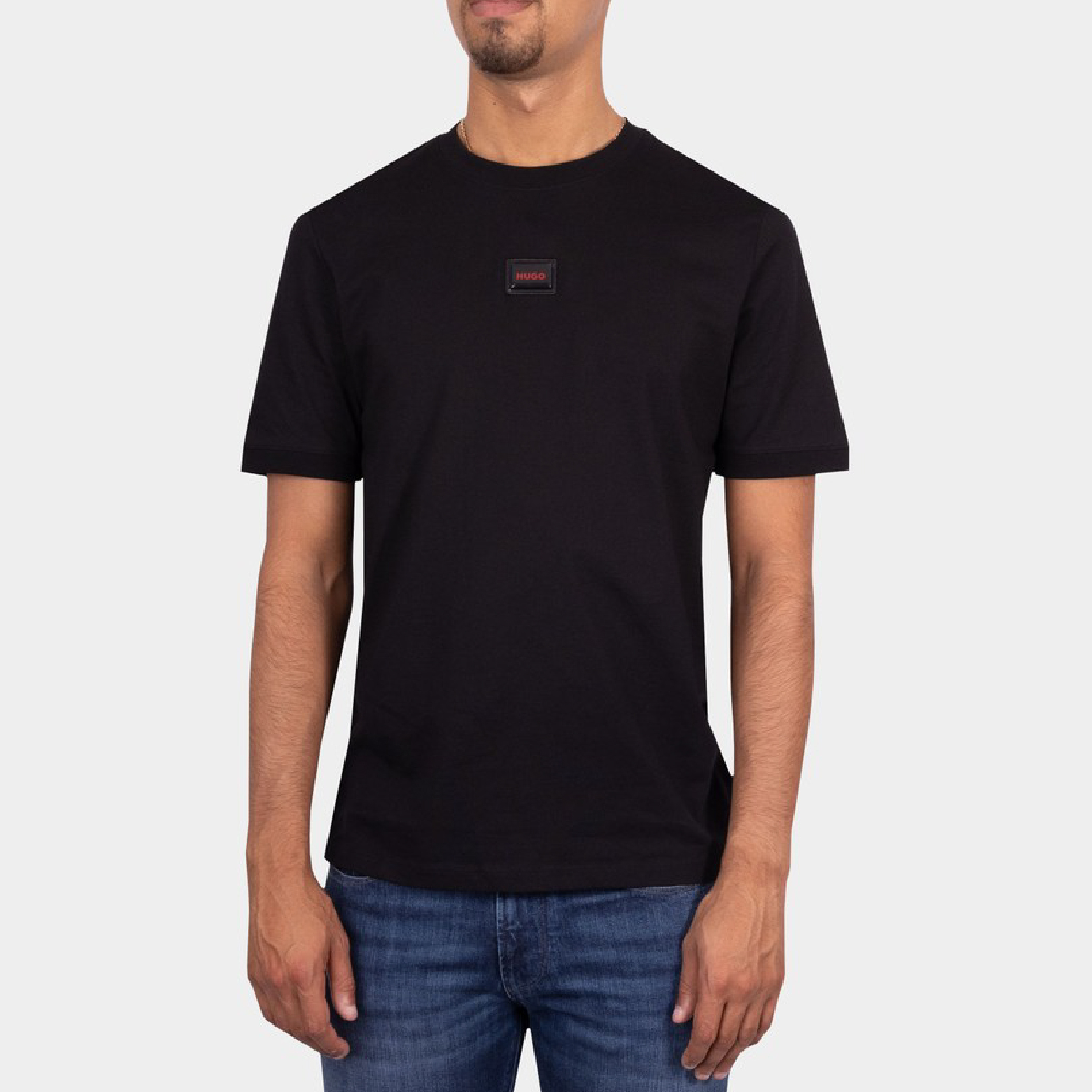 Hugo Boss Diragolino Gel Patch Logo Tee Black-03