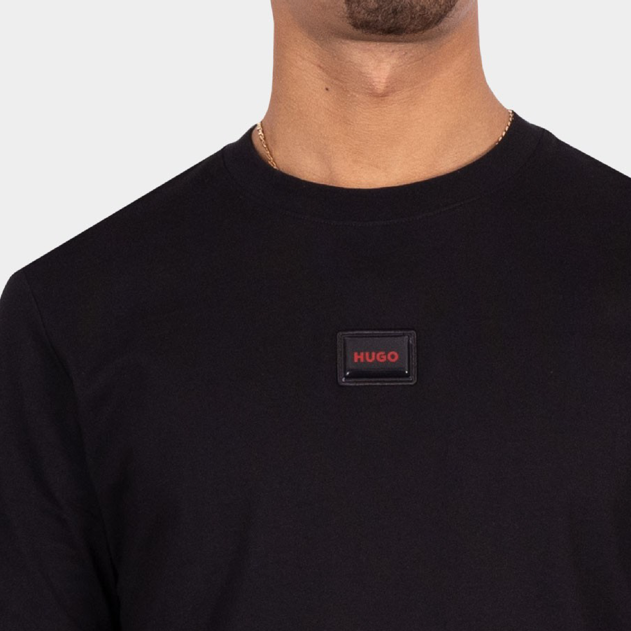 Hugo Boss Diragolino Gel Patch Logo Tee Black-02