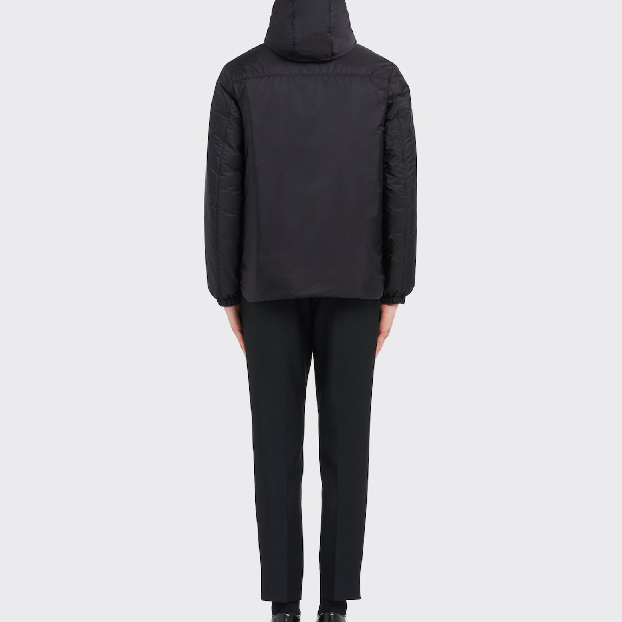 Prada Re-Nylon Padded Hood Jacket-07