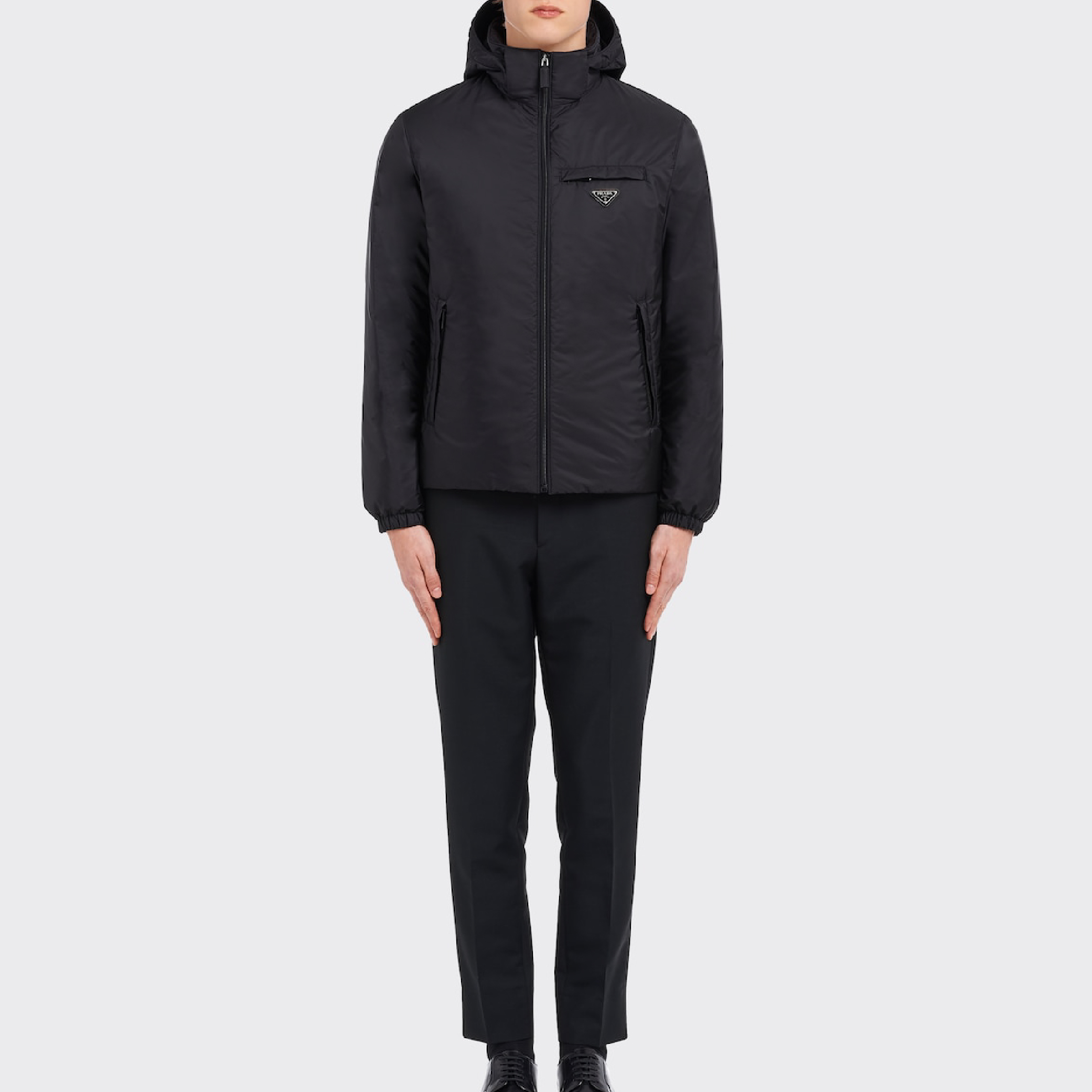 Prada Re-Nylon Padded Hood Jacket-05