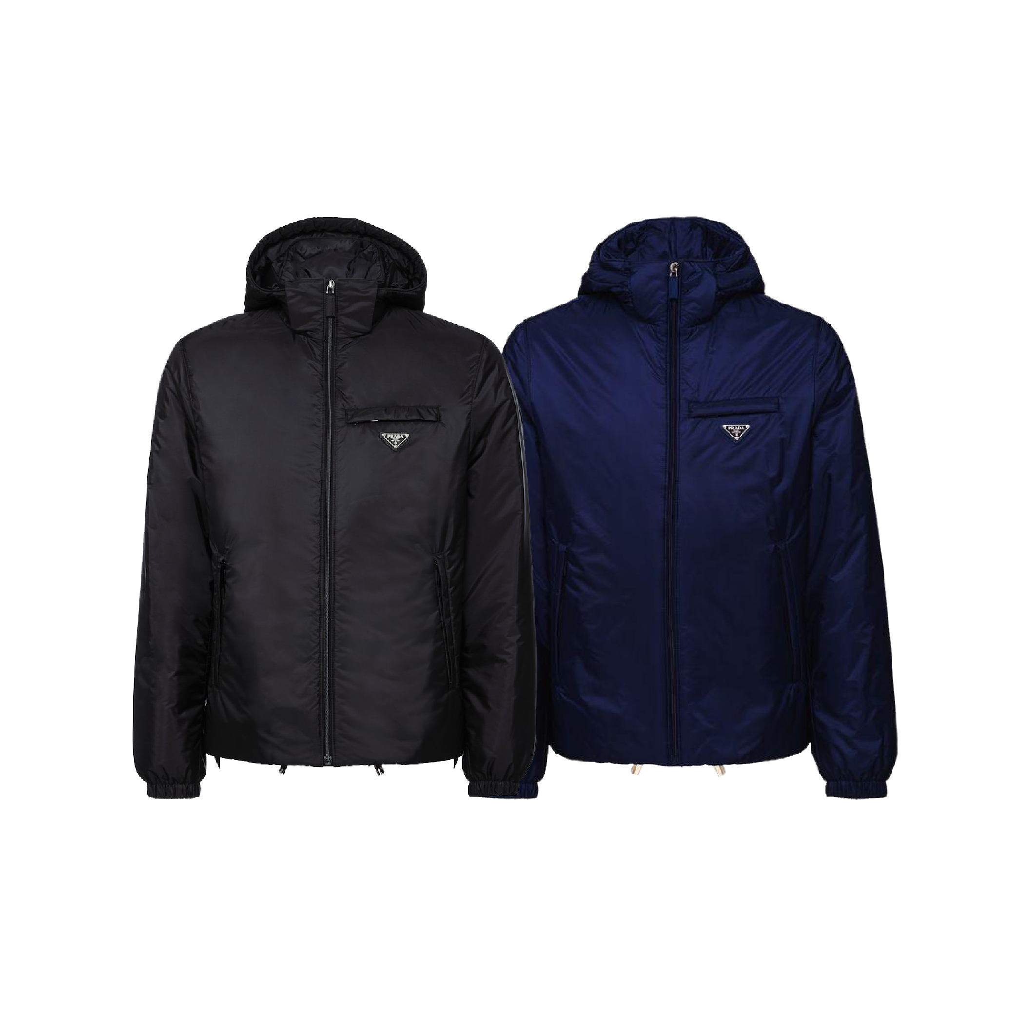 Prada Re-Nylon Padded Hood Jacket-01