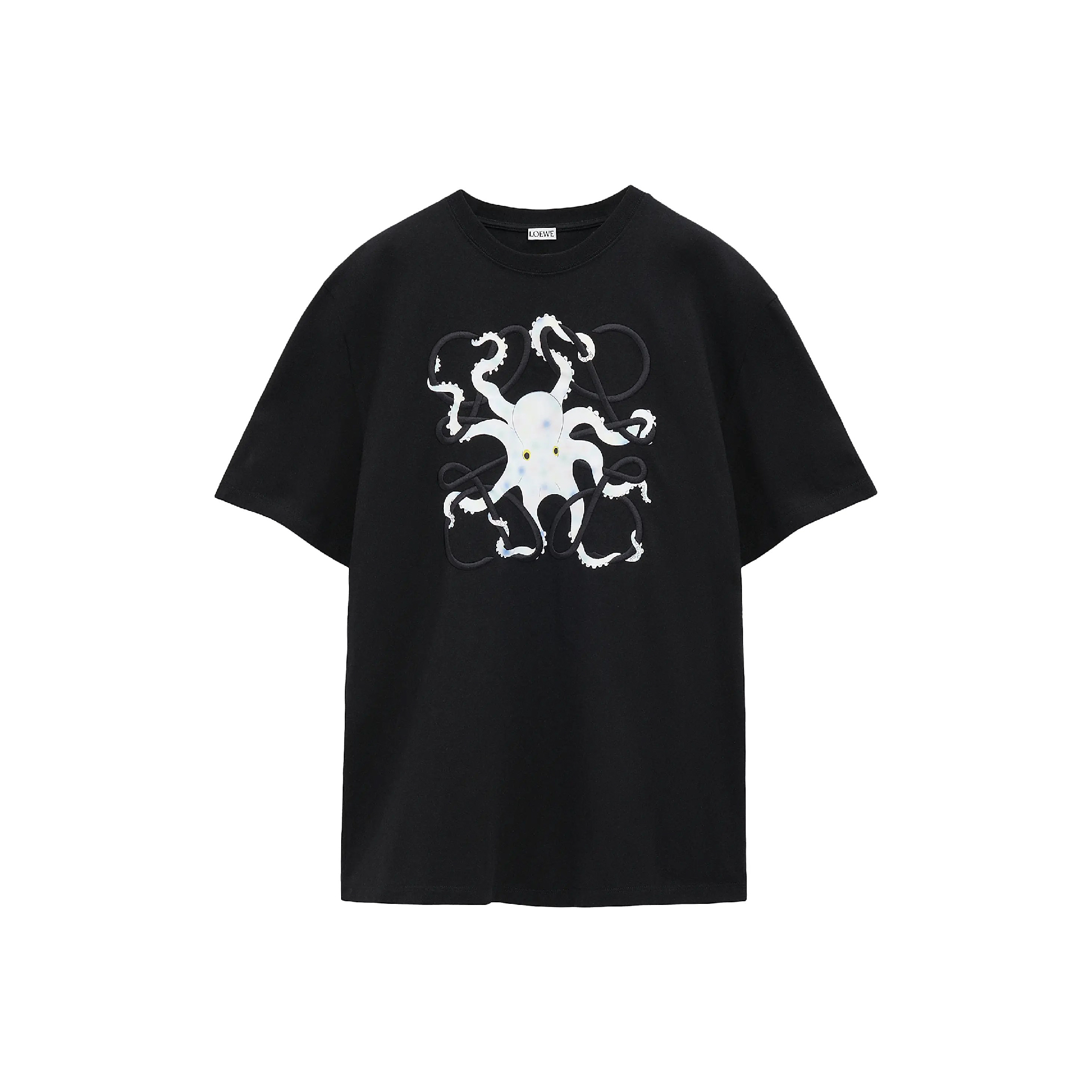 LOEWE x Suna Fujita Octopus Relaxed-Fit T-Shirt-01
