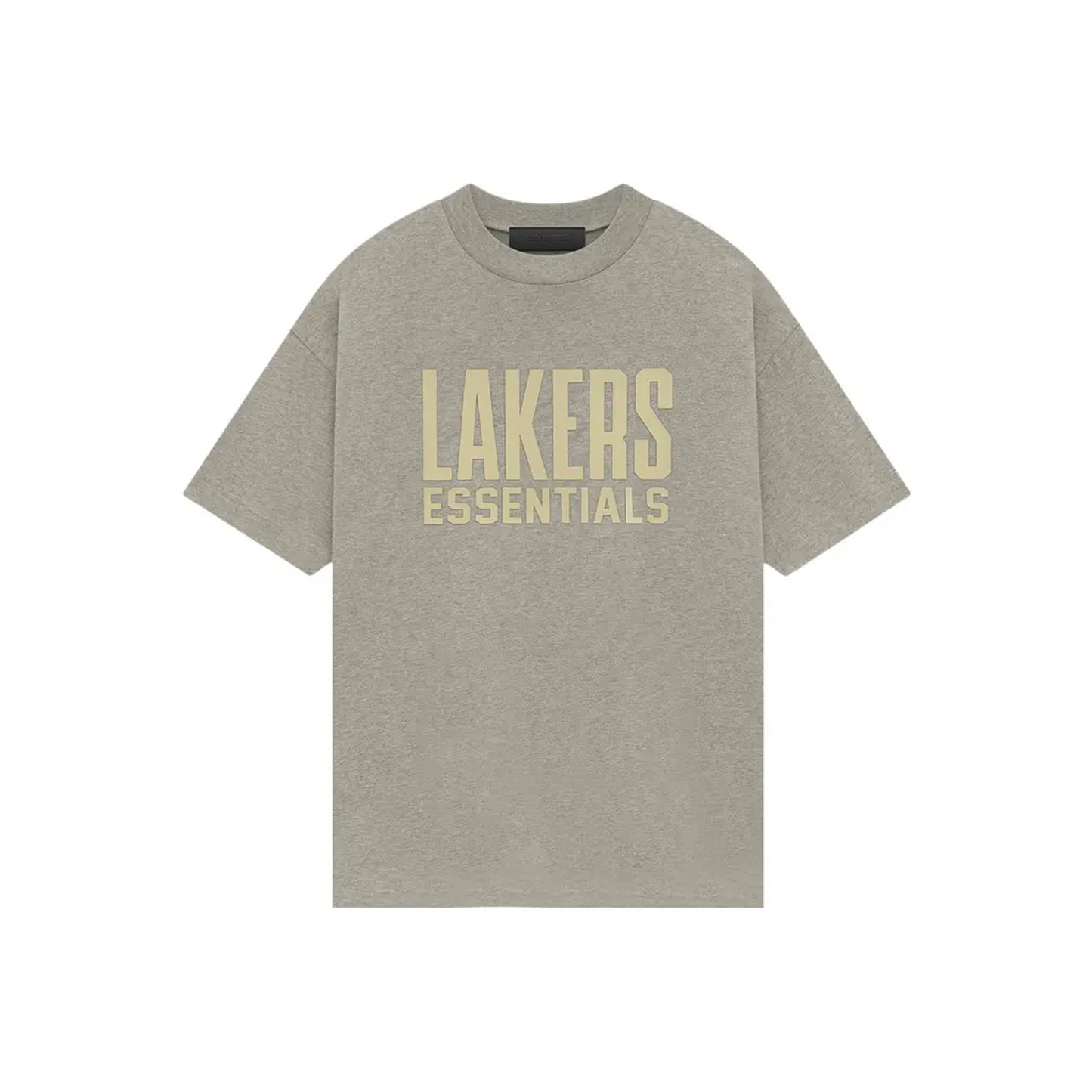 FearofGodEssentialsxNBALosAngelesLakersTeeWarmHeather_SS25_-Front