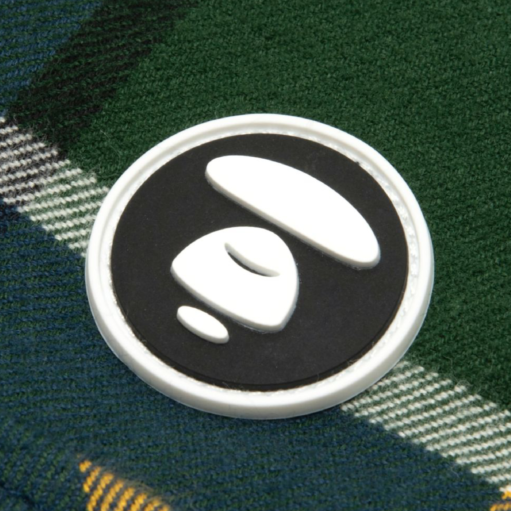 Aape A Bathing Ape Blue-Green Checked LS Collar Shirt-04