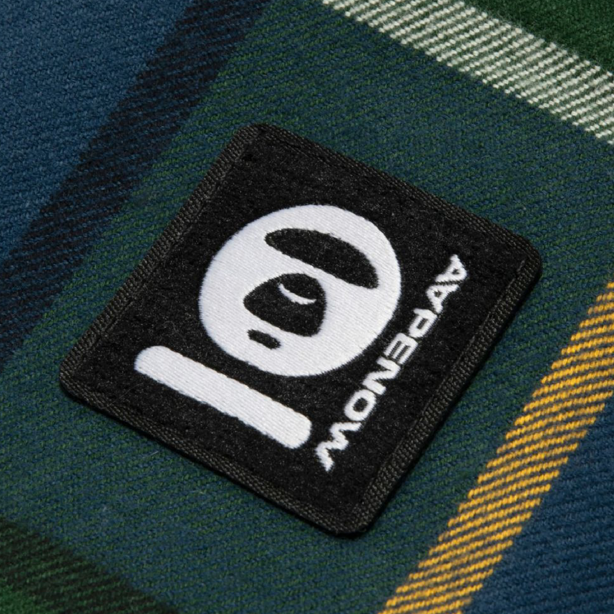 Aape A Bathing Ape Blue-Green Checked LS Collar Shirt-06