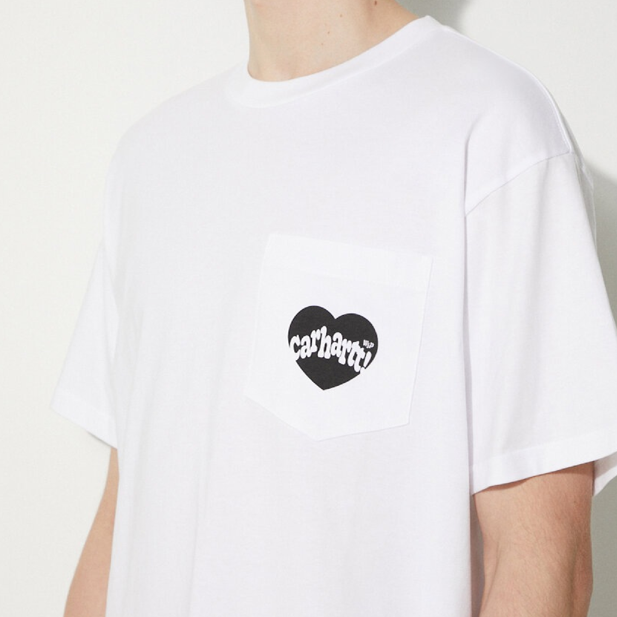 Carhartt WIP Amour logo-print Cotton T-shirt-06