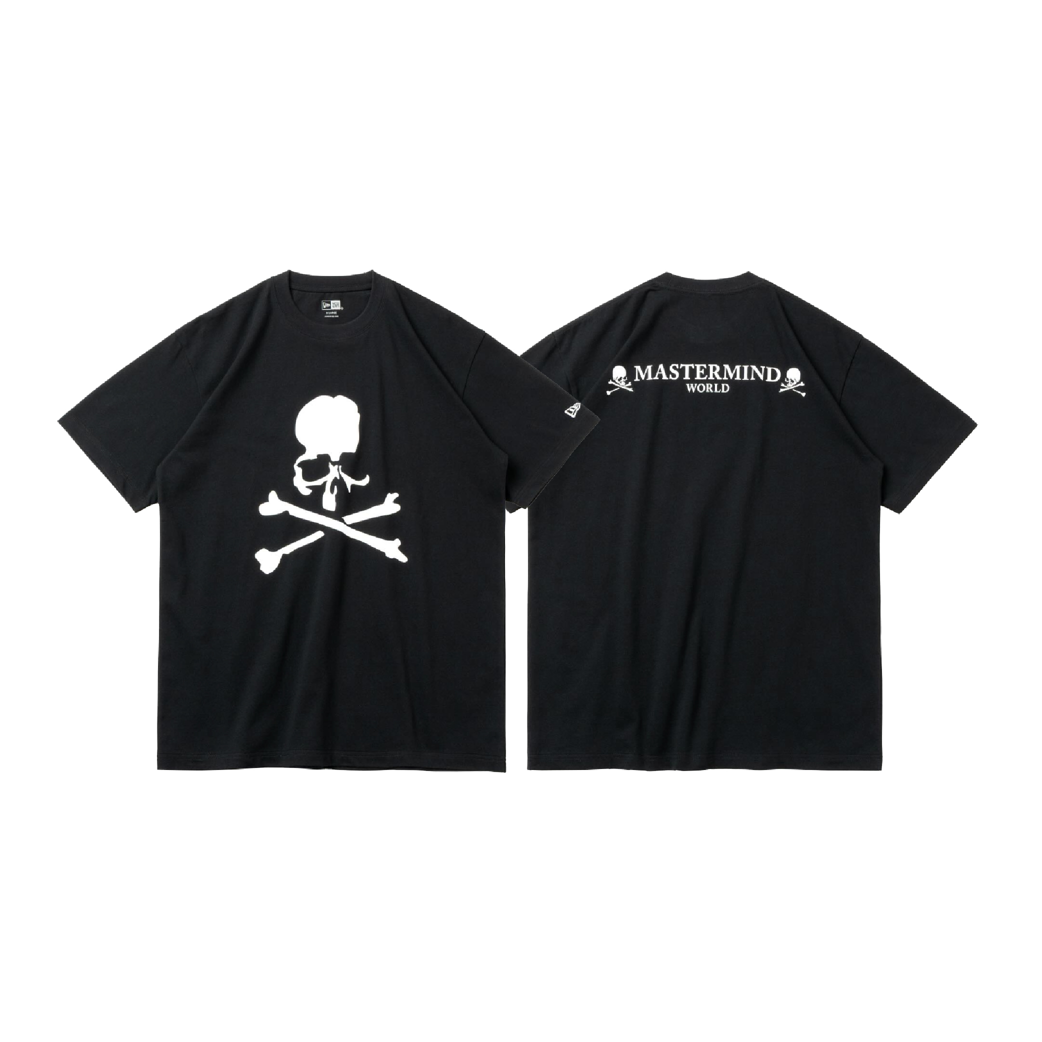 Mastermind x New Era Black Tee-01