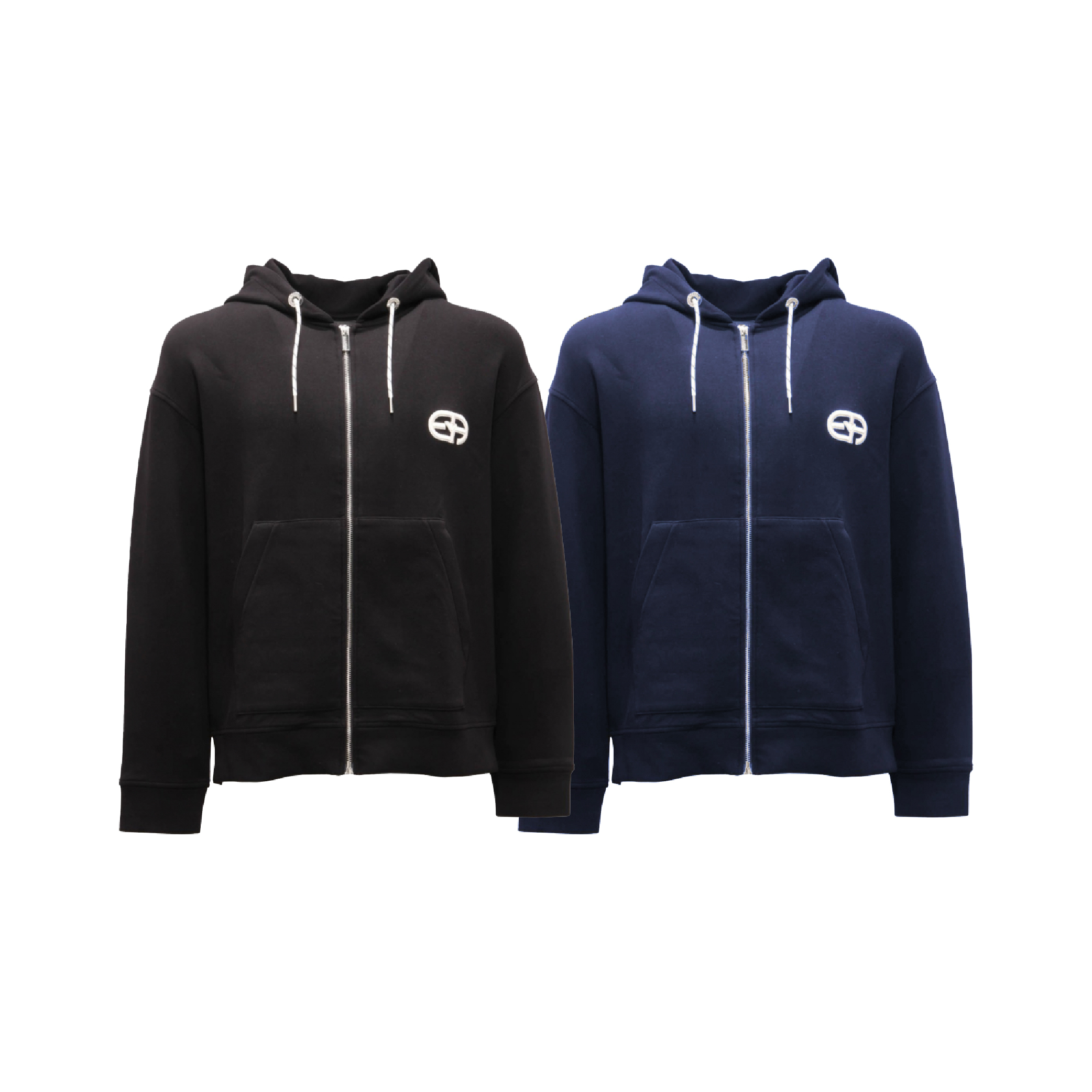 Emporio Armani EA Embroidered Logo Zipped Sweater-01