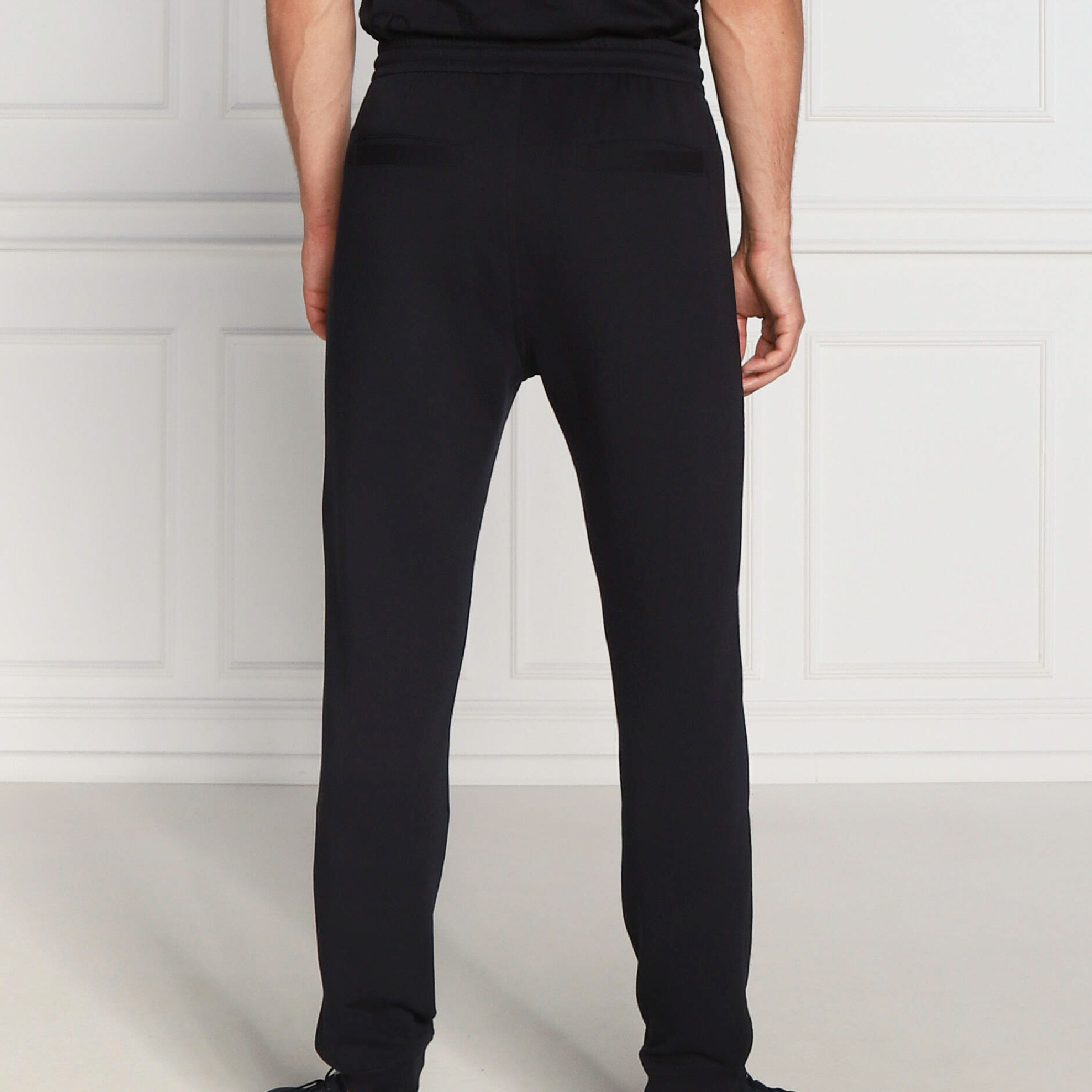 Emporio Armani EA Embroidered Logo Sweatpants-08