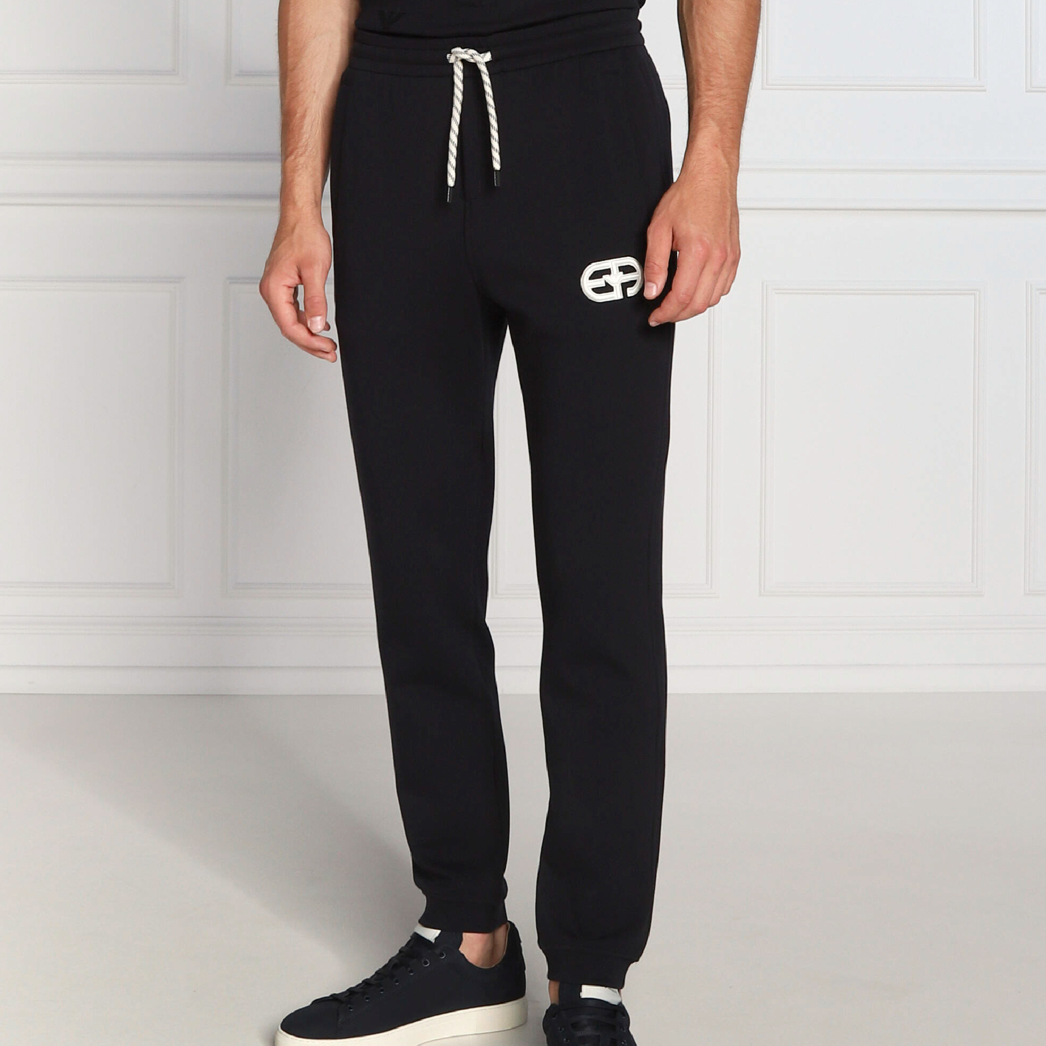 Emporio Armani EA Embroidered Logo Sweatpants-06