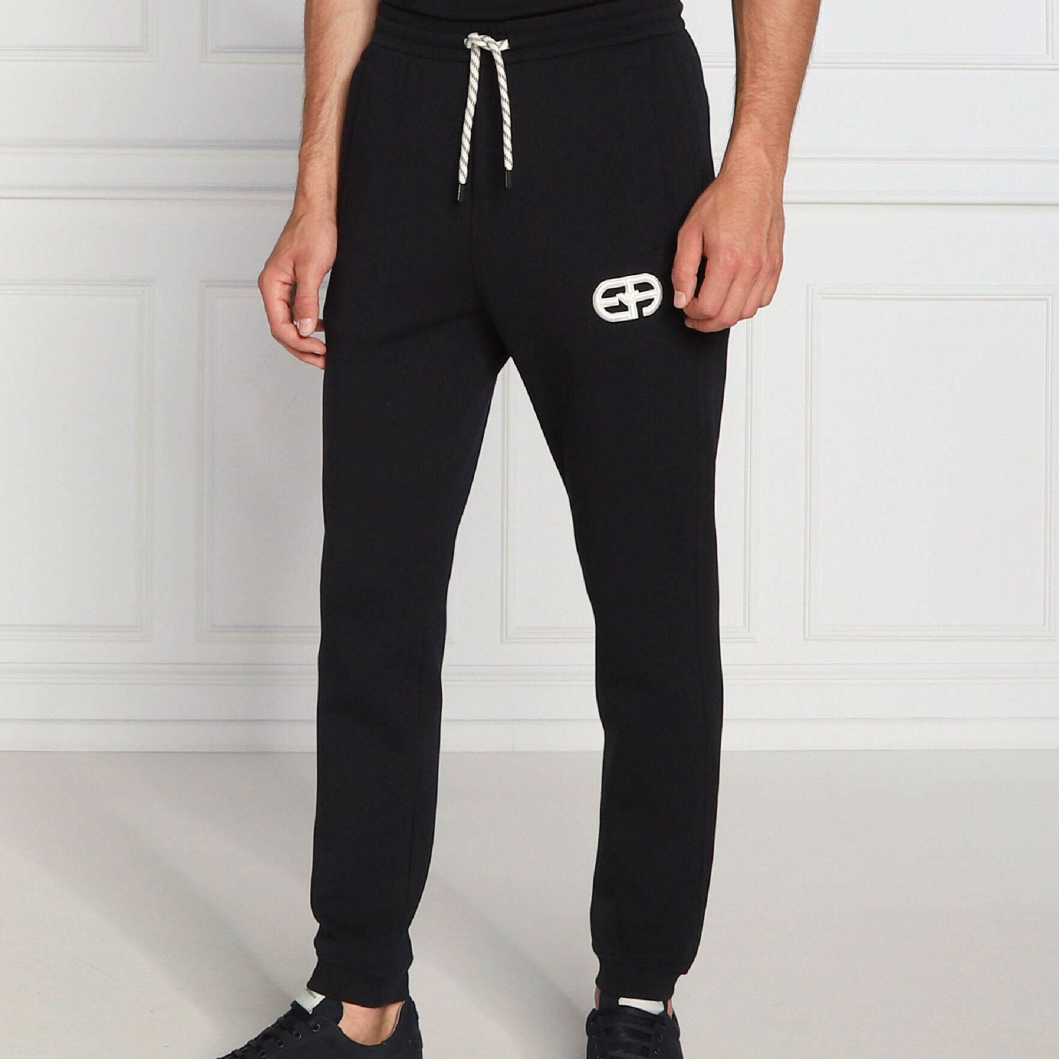 Emporio Armani EA Embroidered Logo Sweatpants-07