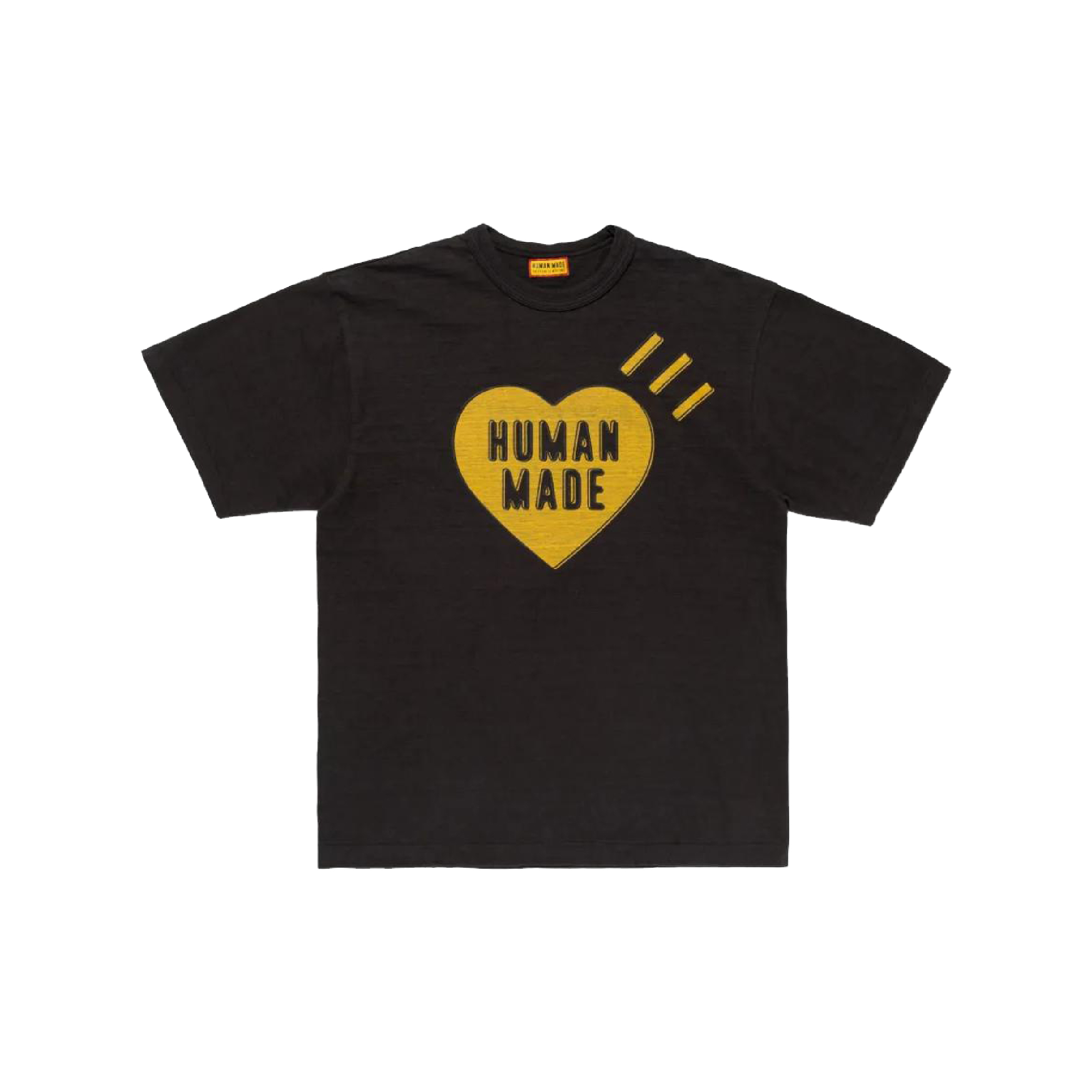 Human Made Golden heart logo tee-03