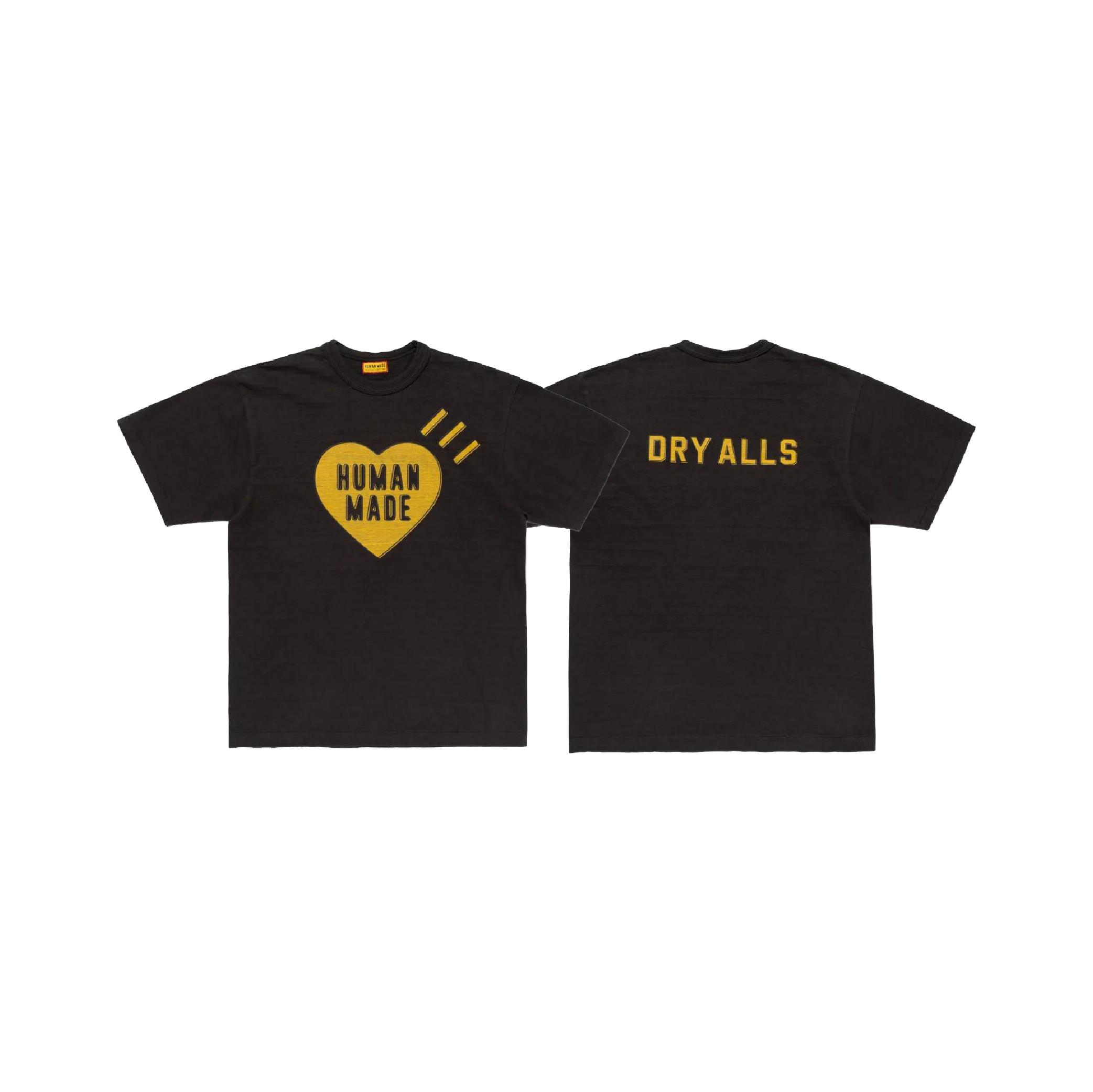 Human Made Golden heart logo tee-02