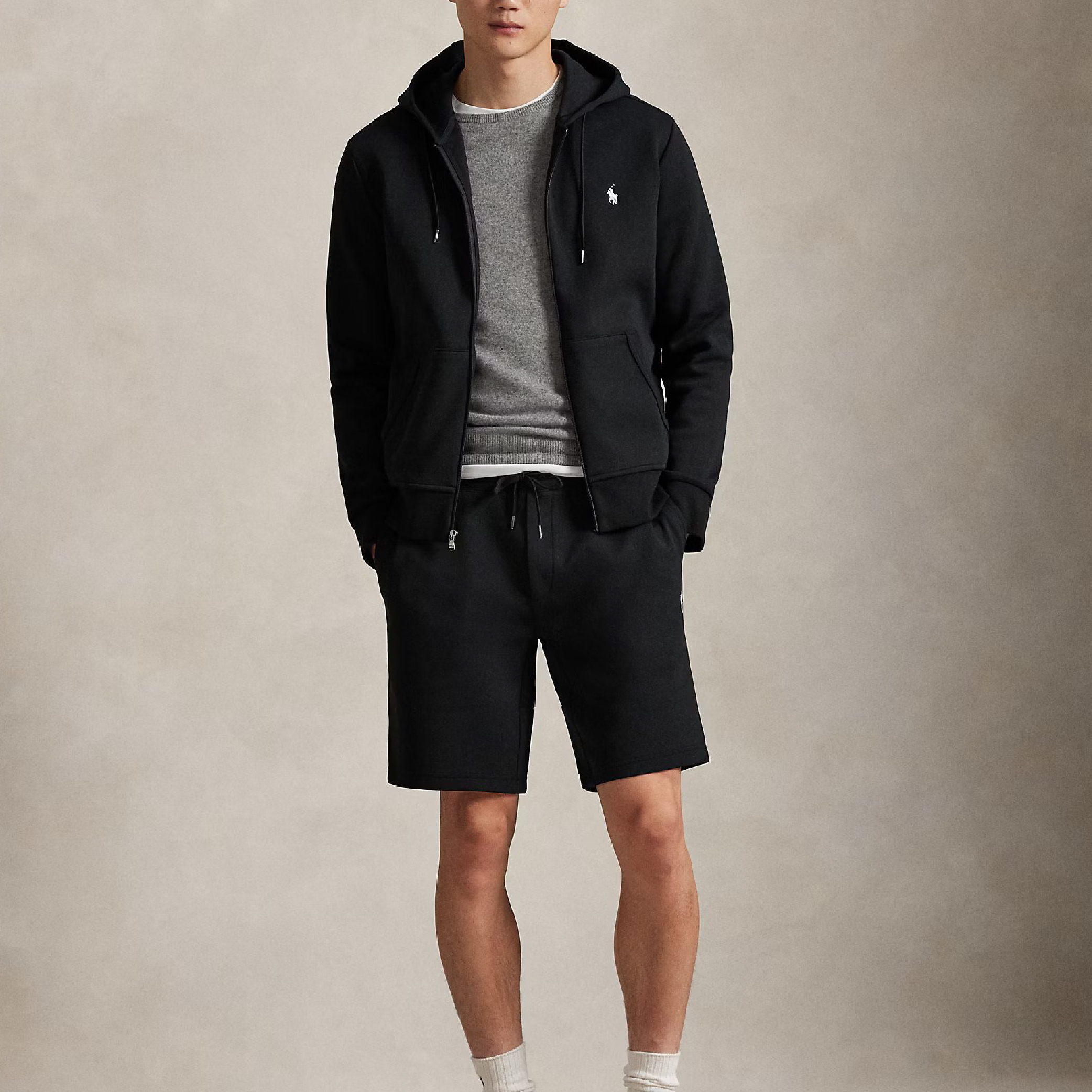 Polo Ralph Lauren Basic Small Pony Cotton Shorts-10