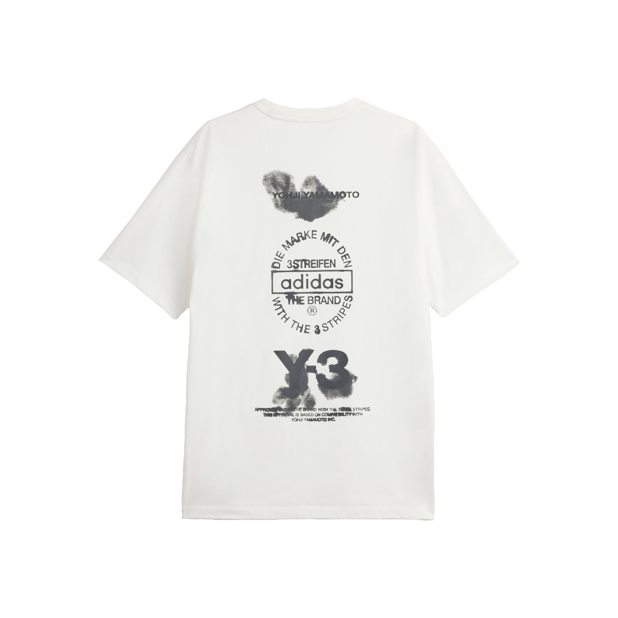 Adidas x Y-3 Stacked Logo Graphic Tee-07