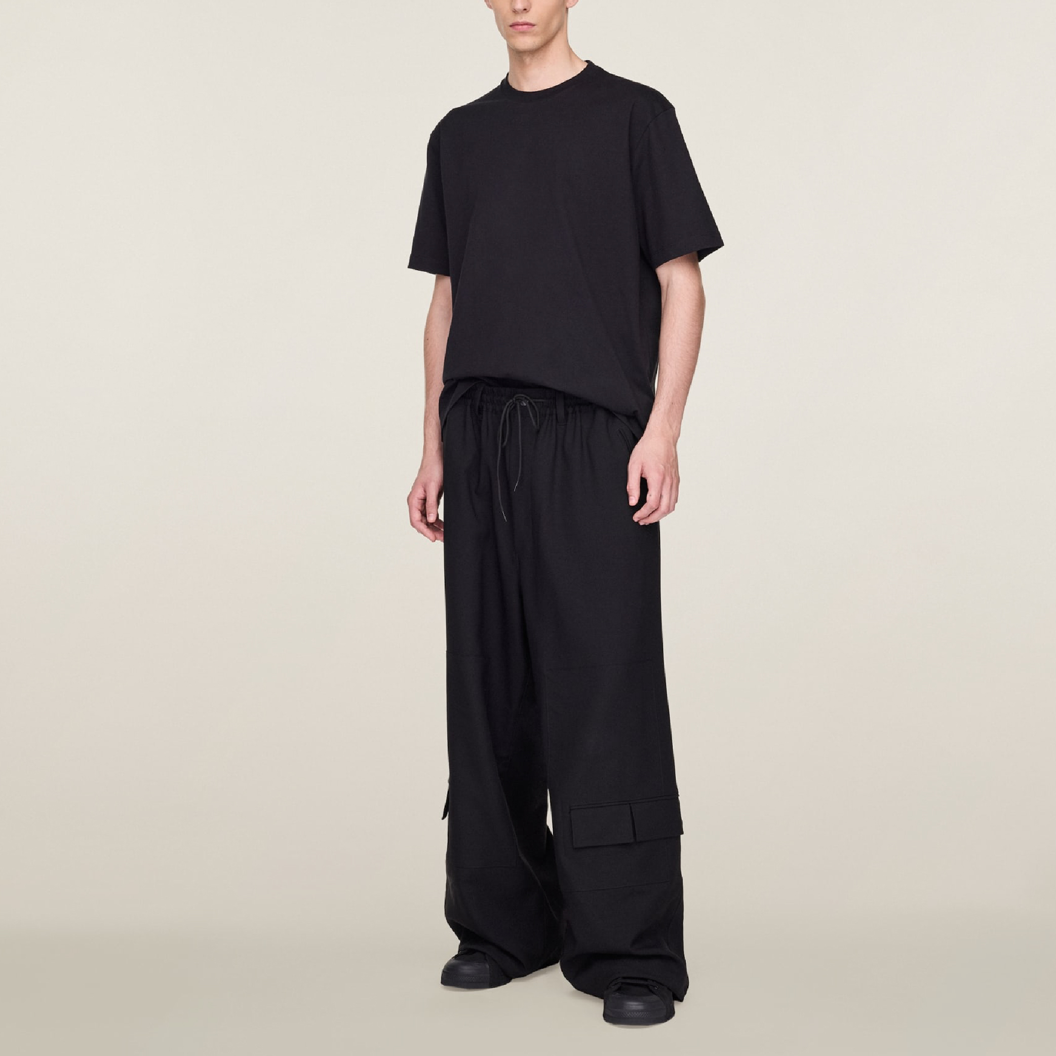 Adidas x Y-3 Stacked Logo Graphic Tee-17