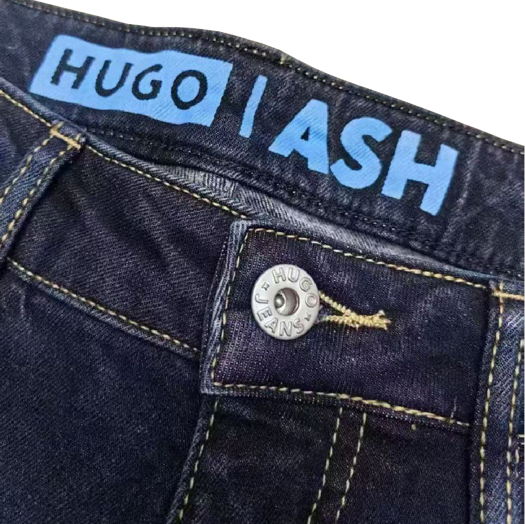 Hugo Boss Dark Blue Stretch Denim Jeans-05