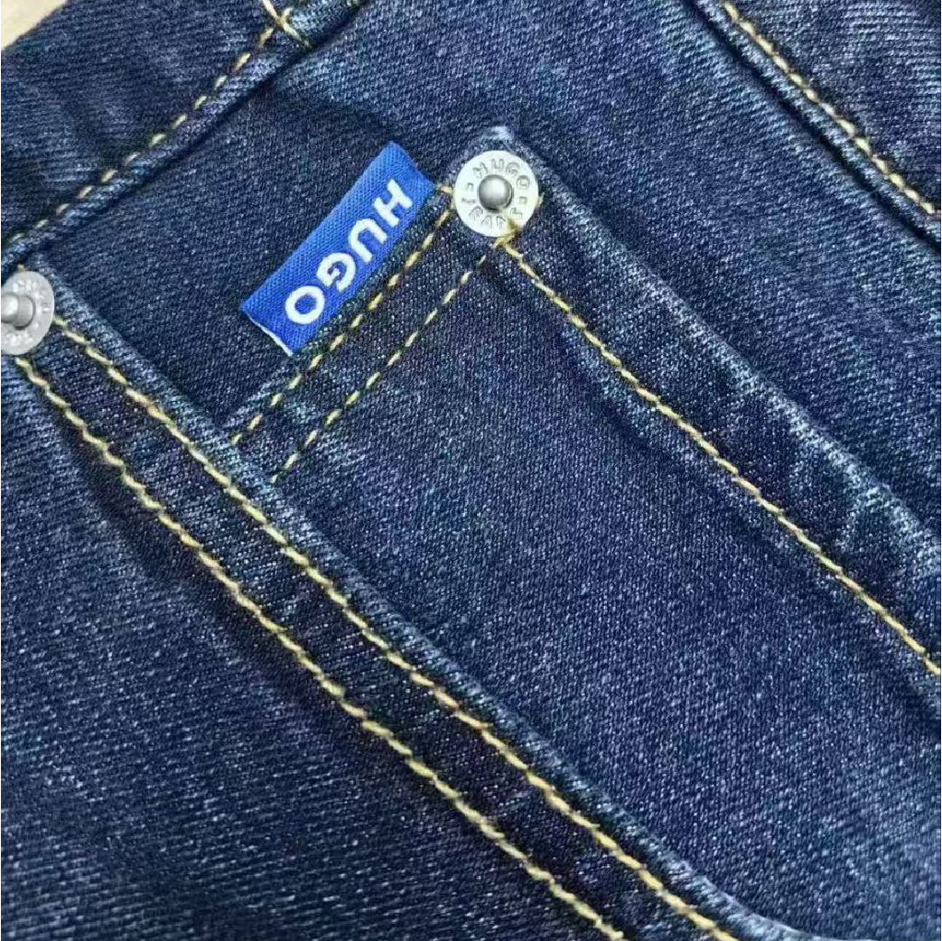 Hugo Boss Dark Blue Stretch Denim Jeans-04