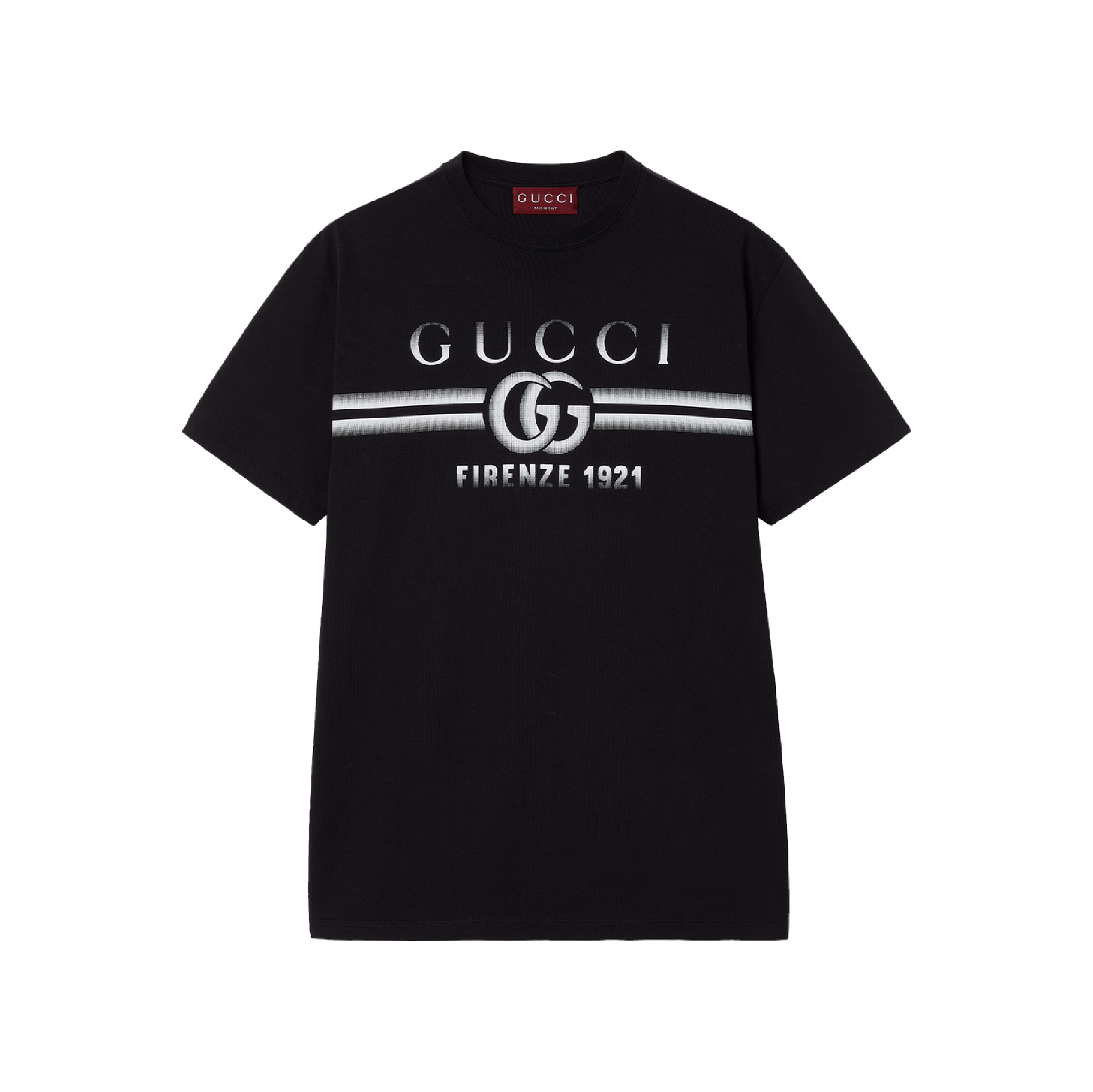 Gucci Double G Firenze 1921 faded print tee-02