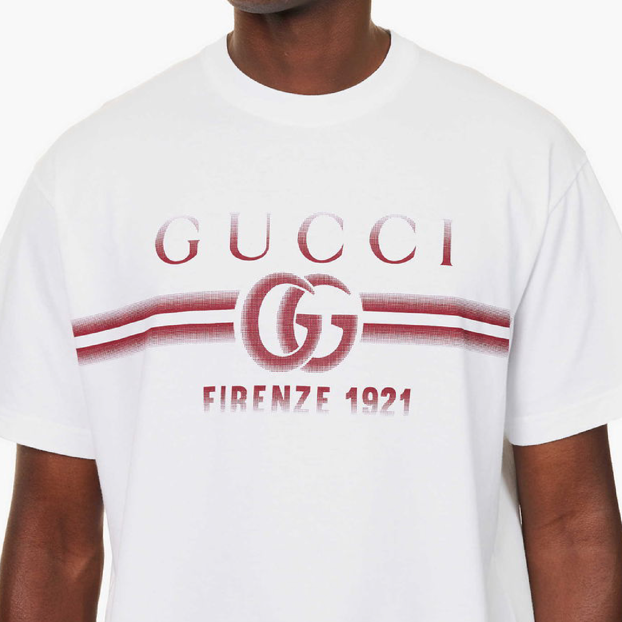 Gucci Double G Firenze 1921 faded print tee-04