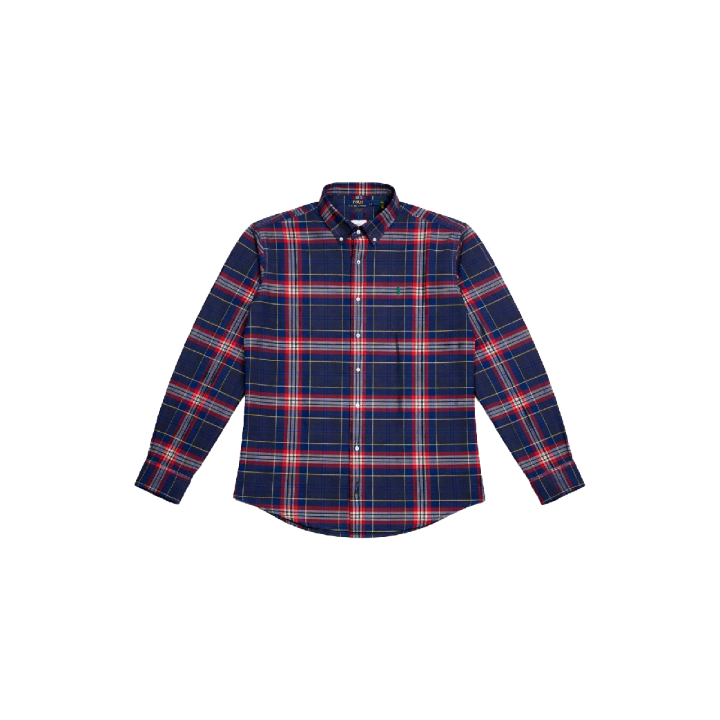 Ralph Lauren Small Pony Checkered LS Collar Shirt 2-01