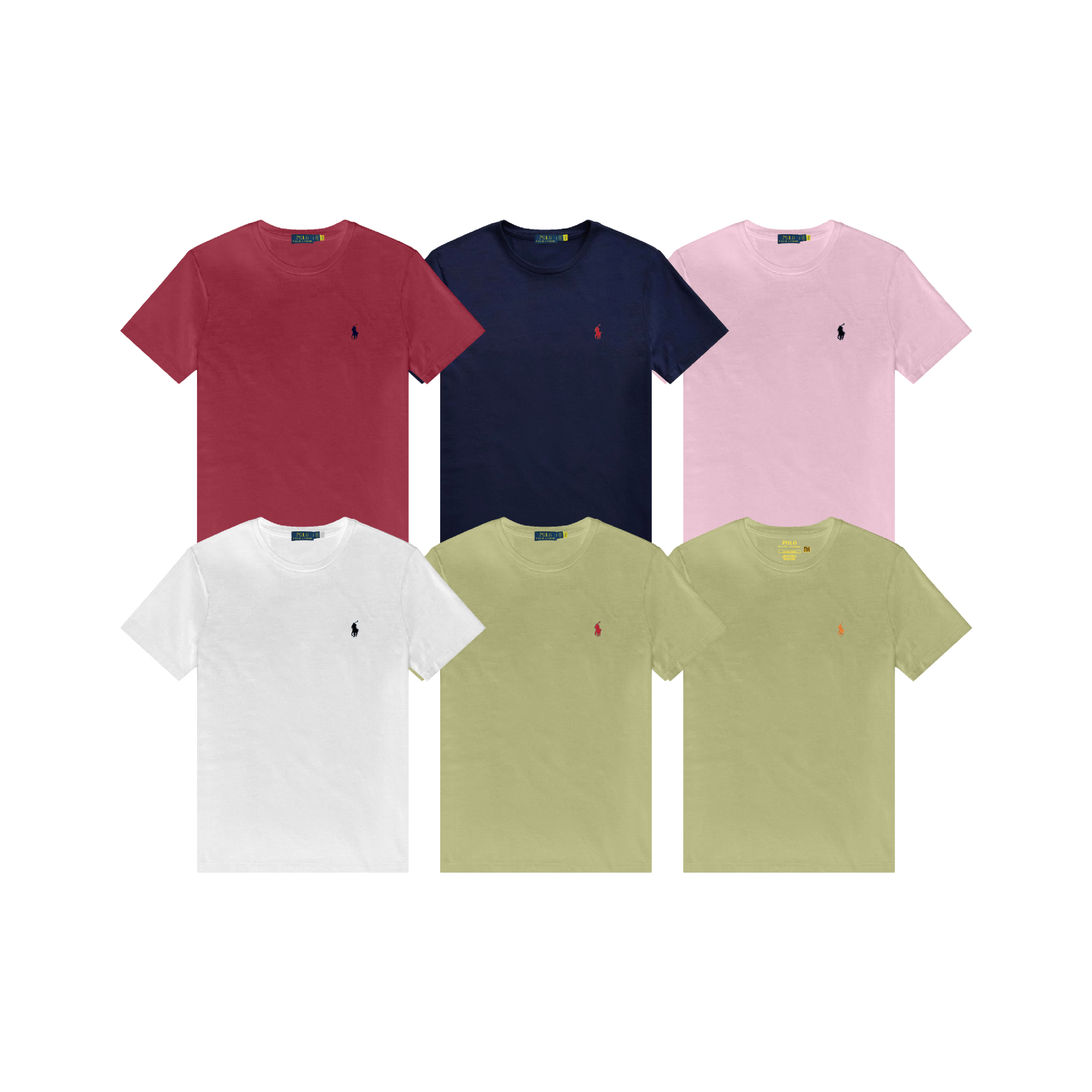 Polo Ralph Lauren Basic Small Pony Cotton Tee 2-01