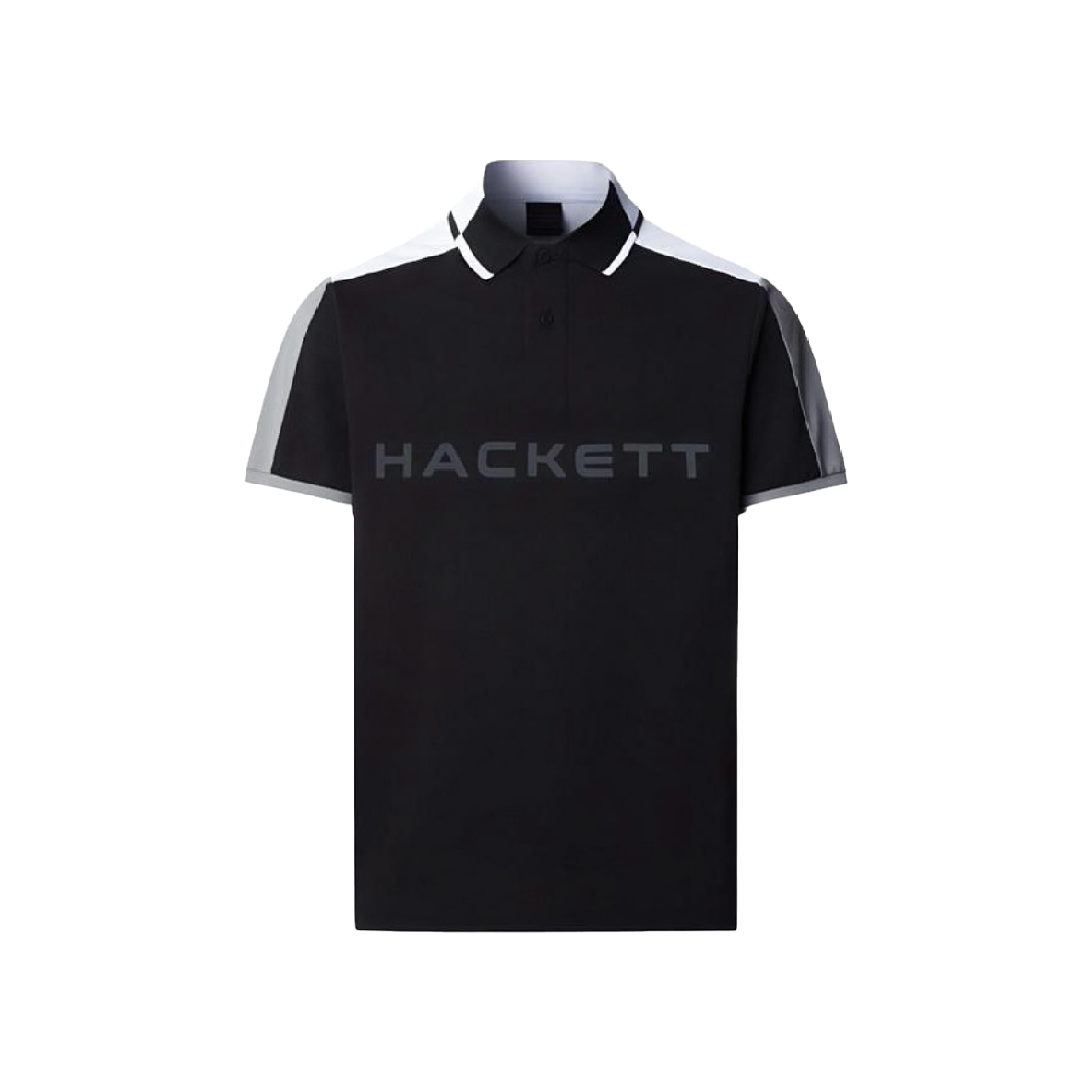 Hackett London Front Back & Shoulder Contrast Polo-09
