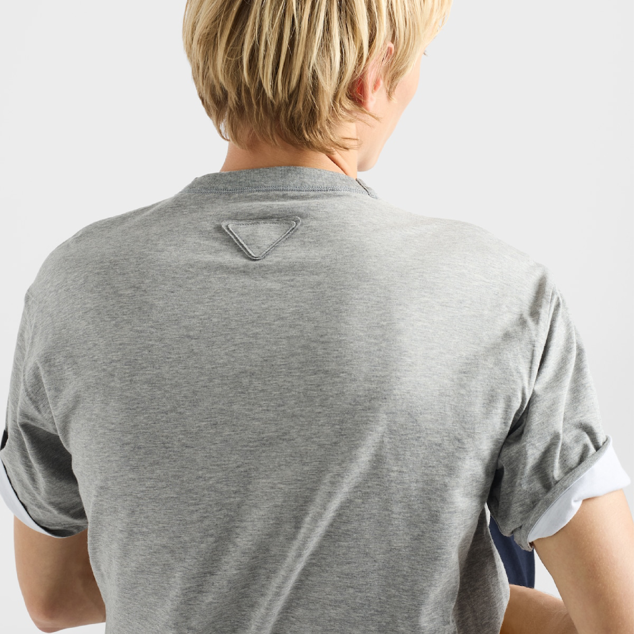 Prada Reversible cotton T-shirt-10