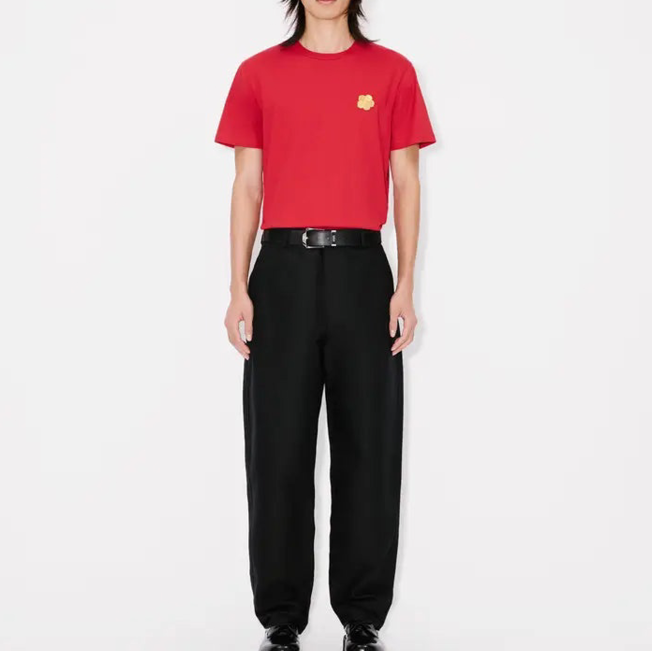 KENZO Boke Flower Embroidered Slim Tee-08