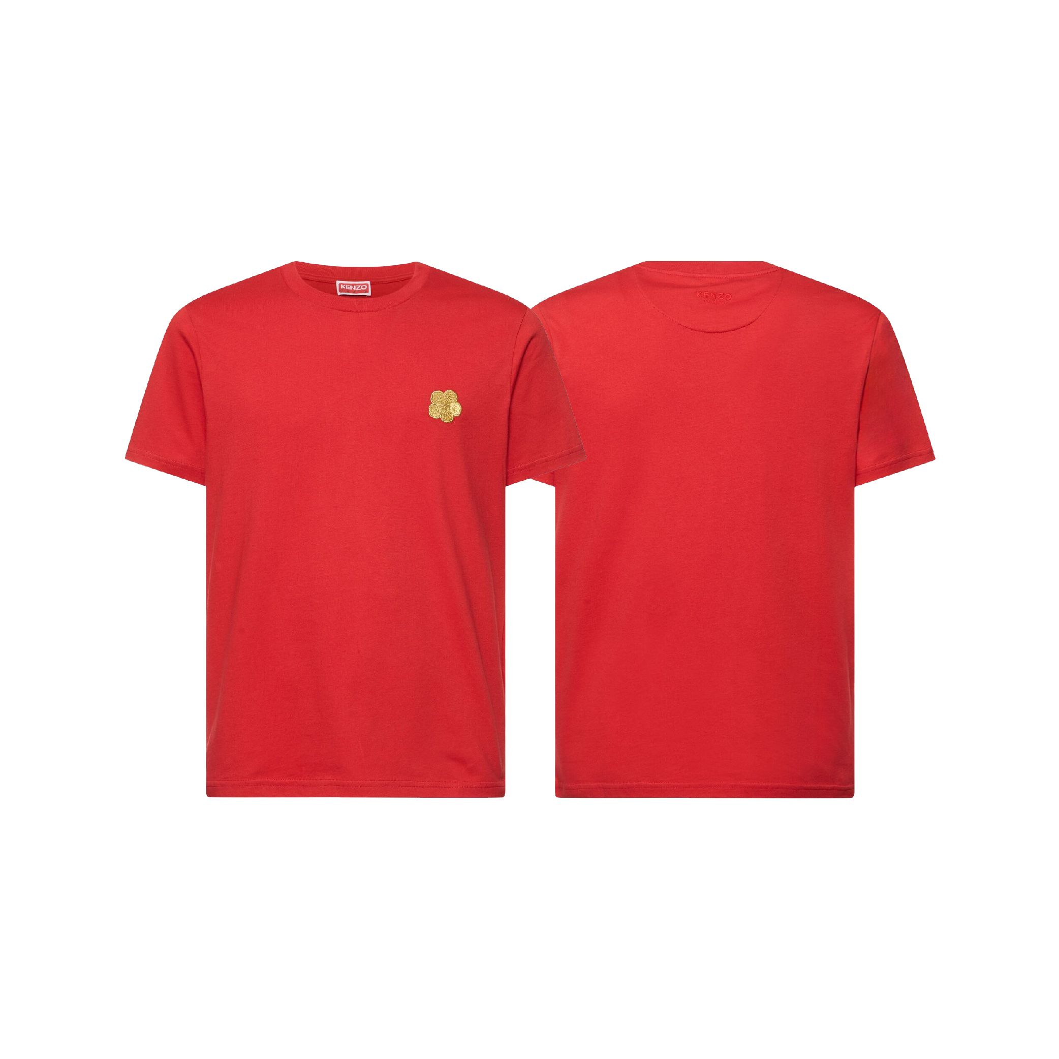 KENZO Boke Flower Embroidered Slim Tee-01