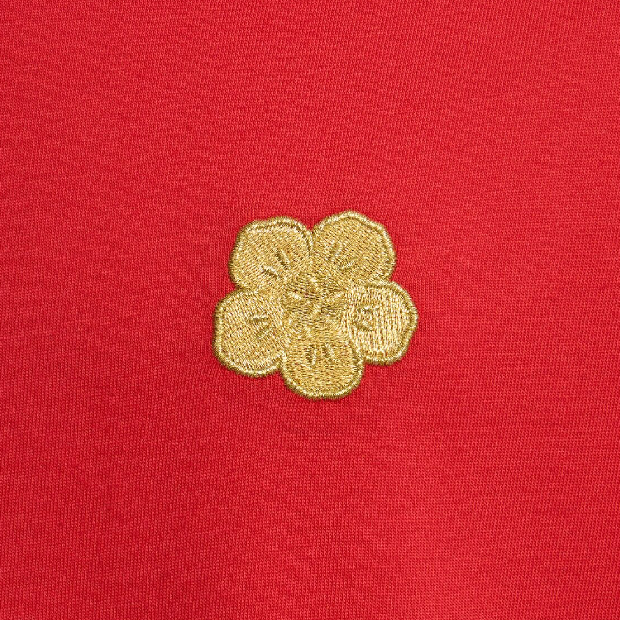 KENZO Boke Flower Embroidered Slim Tee-04