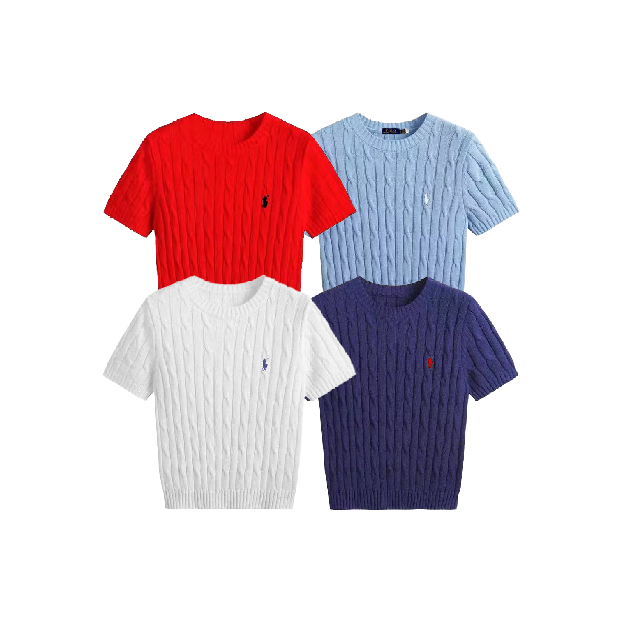 Polo Ralph Lauren Women's Cable Knit Cotton Sweater-01