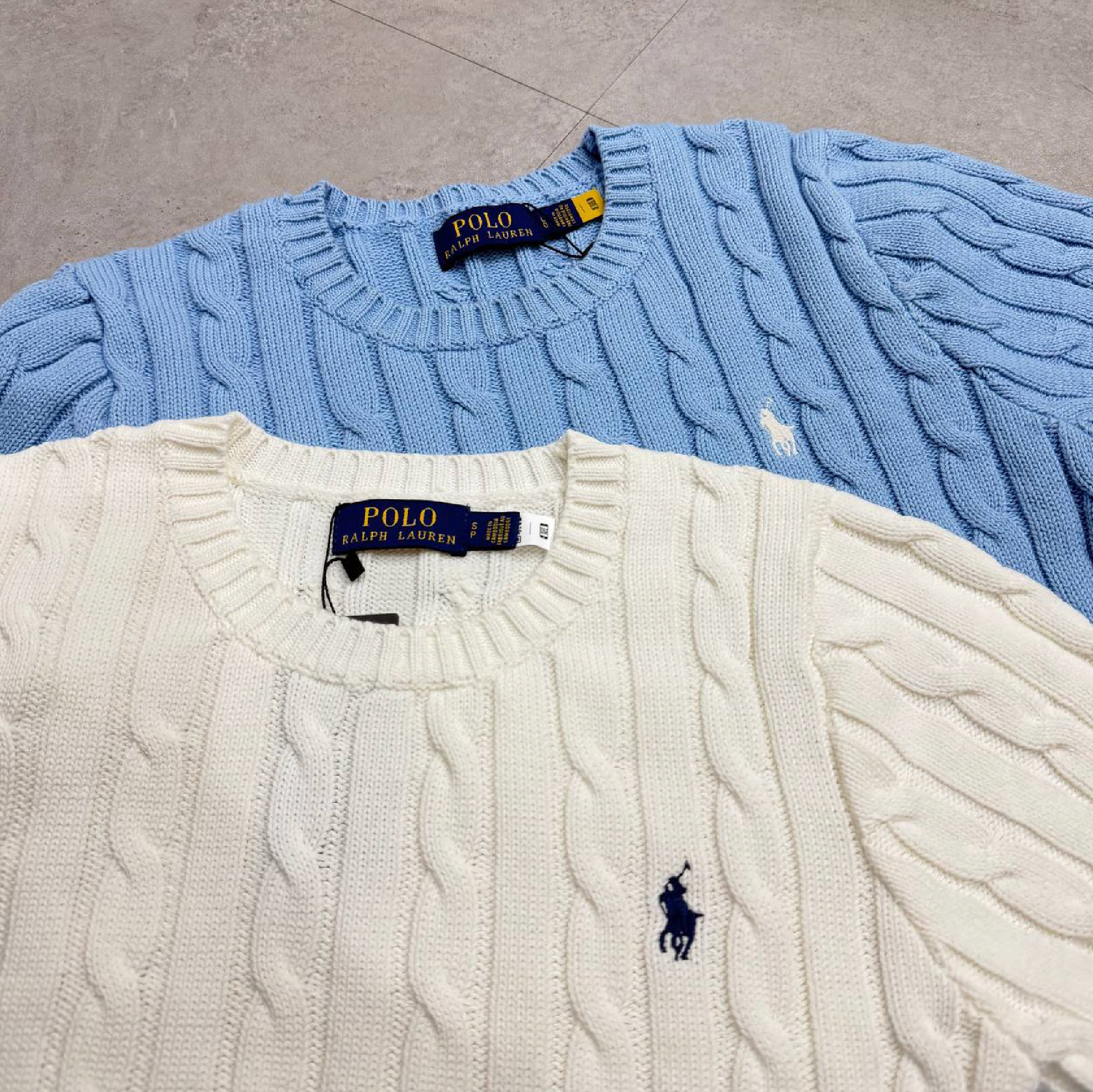 Polo Ralph Lauren Women's Cable Knit Cotton Sweater-08