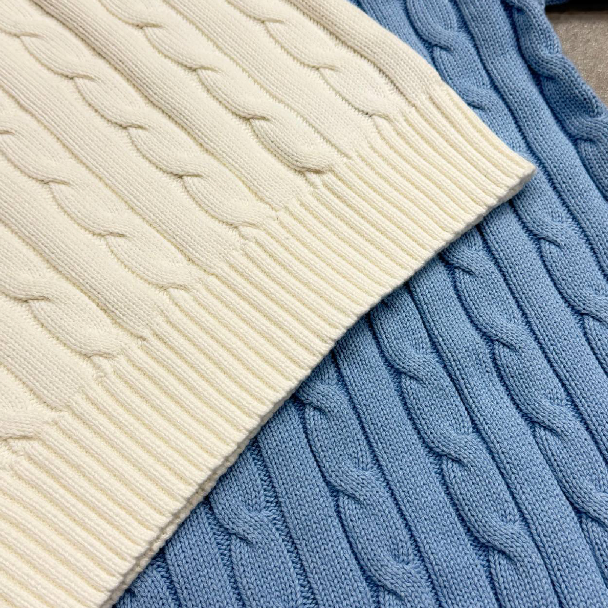 Polo Ralph Lauren Women's Cable Knit Cotton Sweater-09