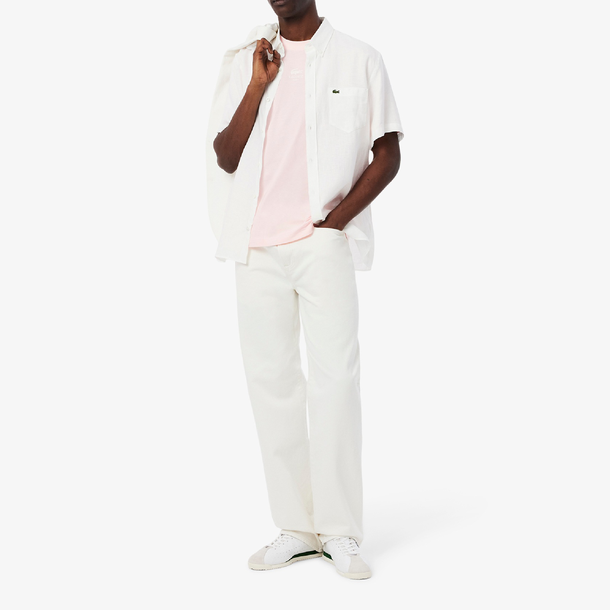 Lacoste paris centre croc logo Tee-18