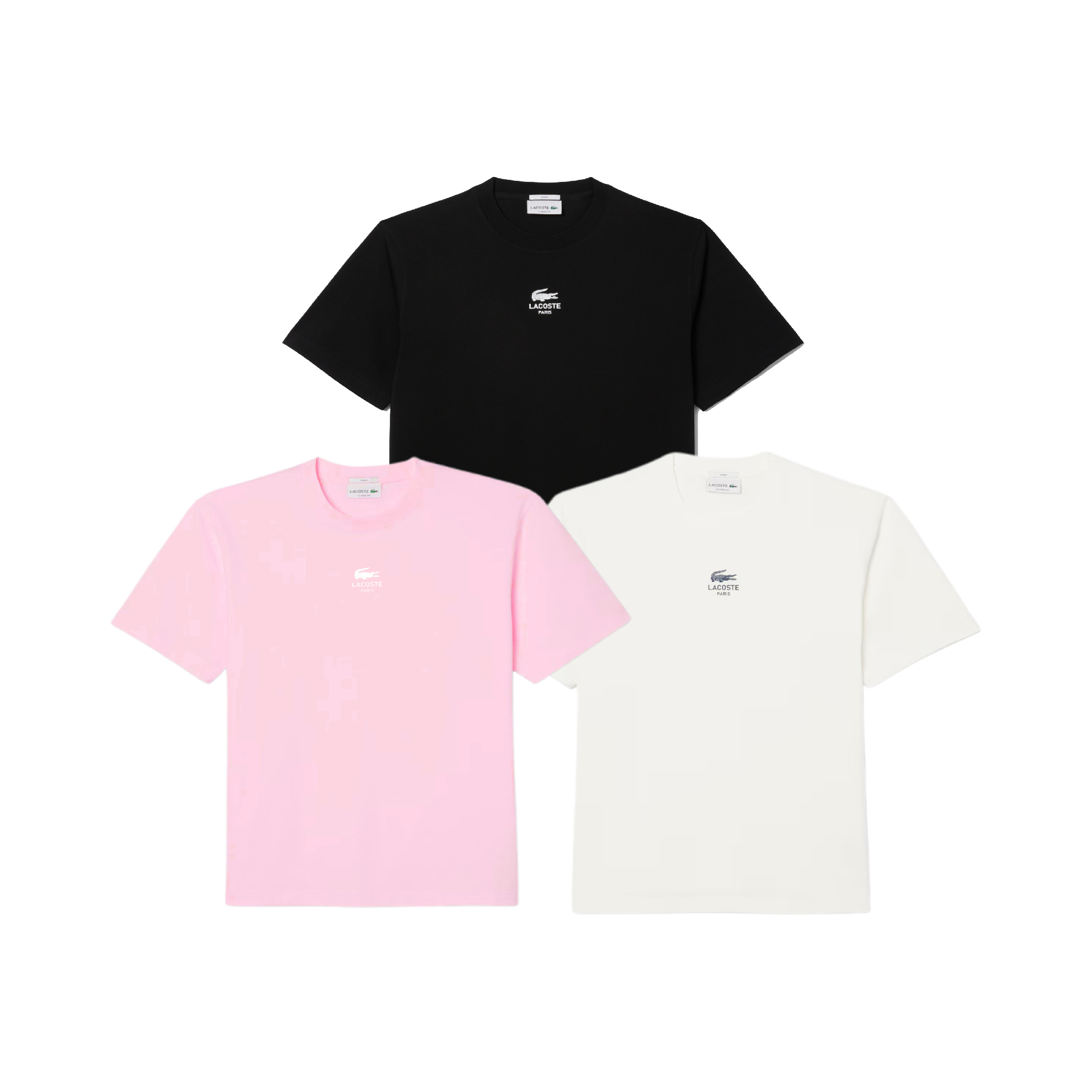 Lacoste paris centre croc logo Tee-01