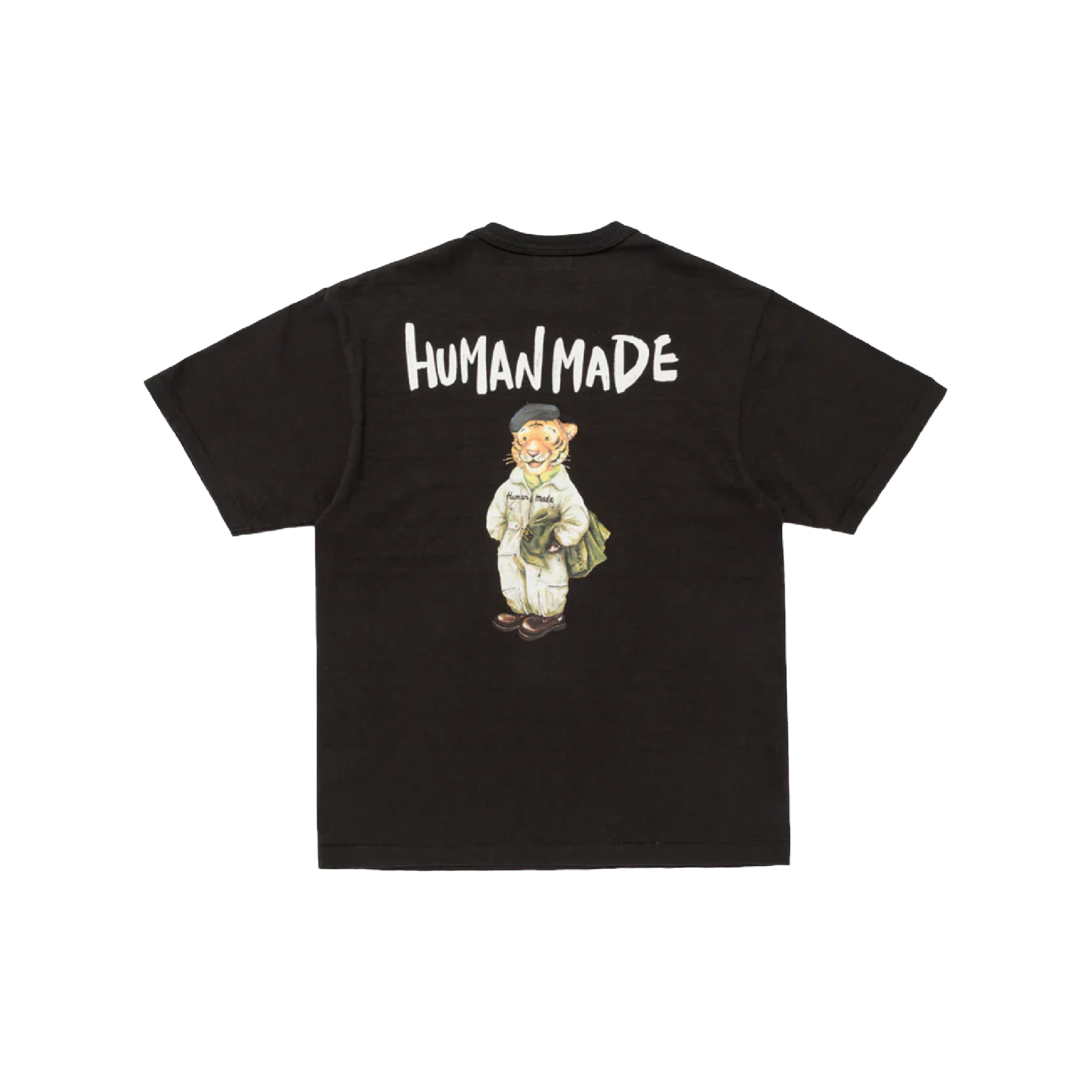 Human Made Front Heart Back Tiger Tee-04