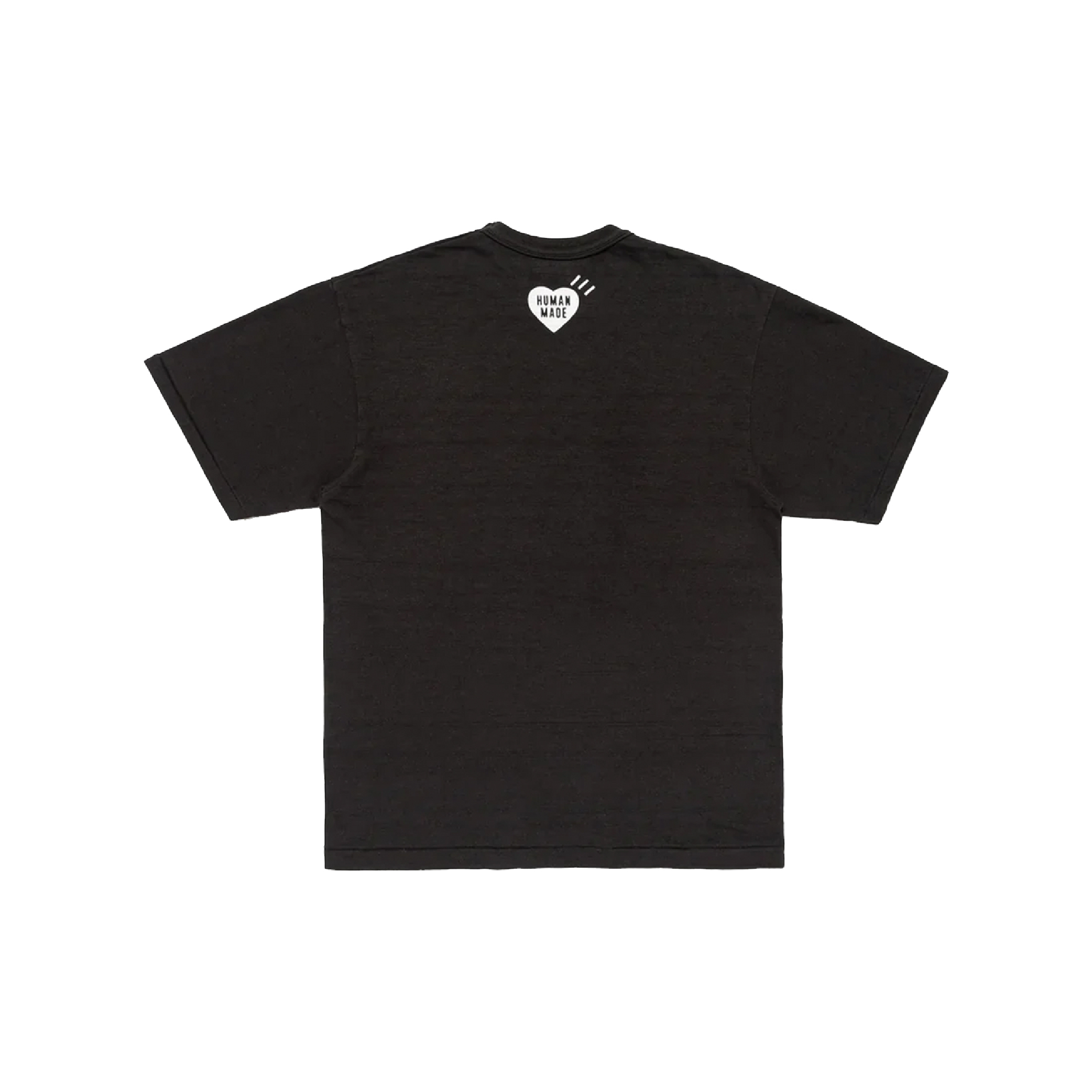 Human Made Multicolour Duck Graphic Black Tee-03