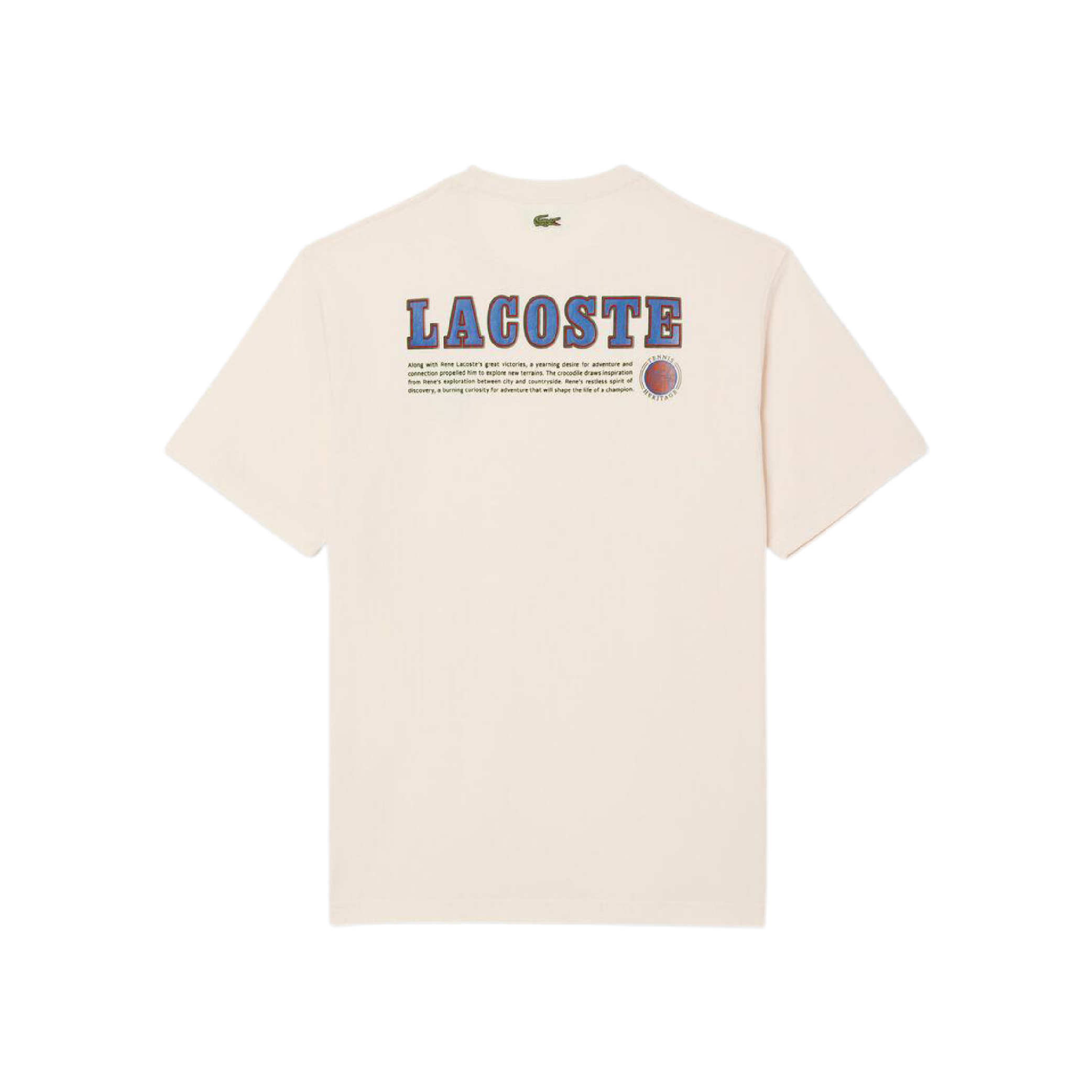 Lacoste Heritage Multi Print Crewneck Tee-07