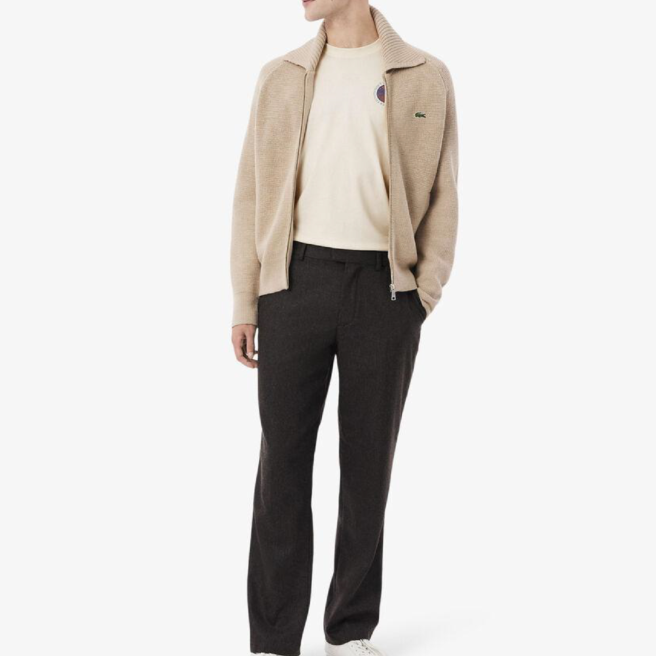 Lacoste Heritage Multi Print Crewneck Tee-10