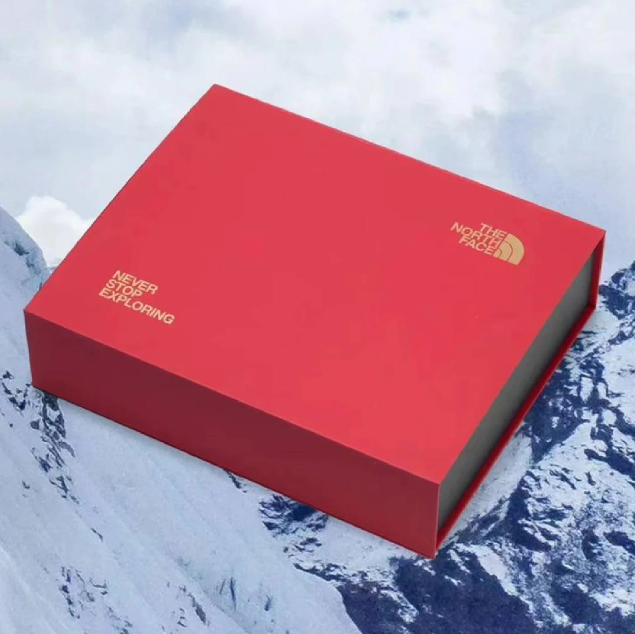 The North Face Men's Boxer Briefs 3-in-1 Set (All Red-05