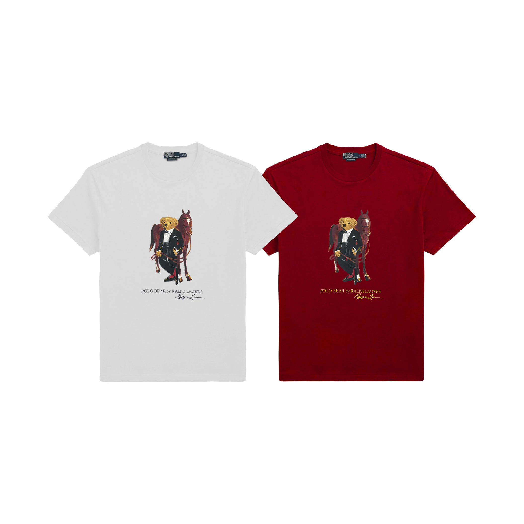 Polo Rlaph Lauren Polo Bear Year of Horse Tee-01