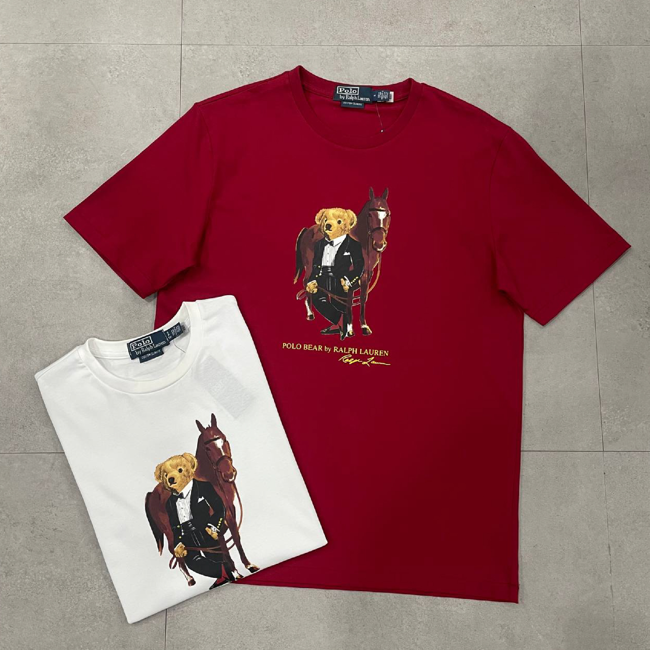 Polo Rlaph Lauren Polo Bear Year of Horse Tee-06