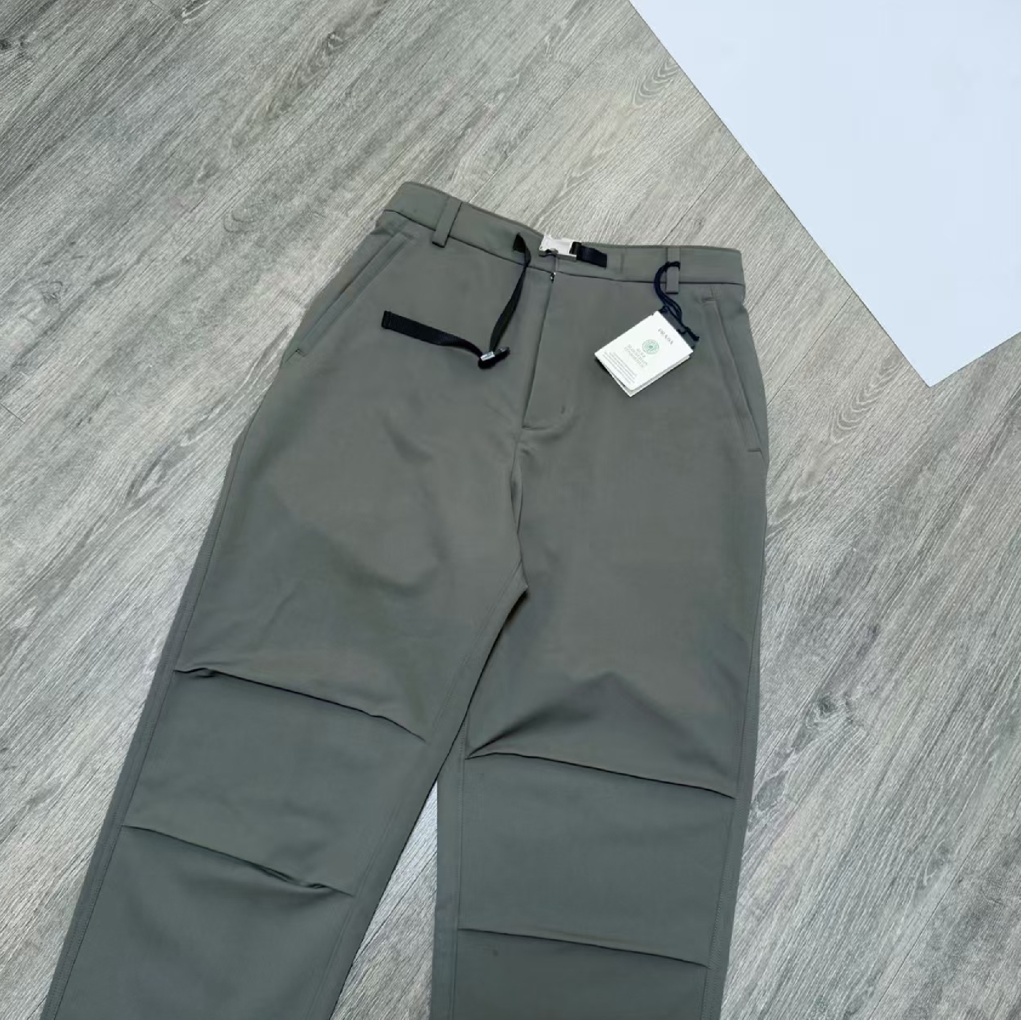Prada nylon technical long pants-08