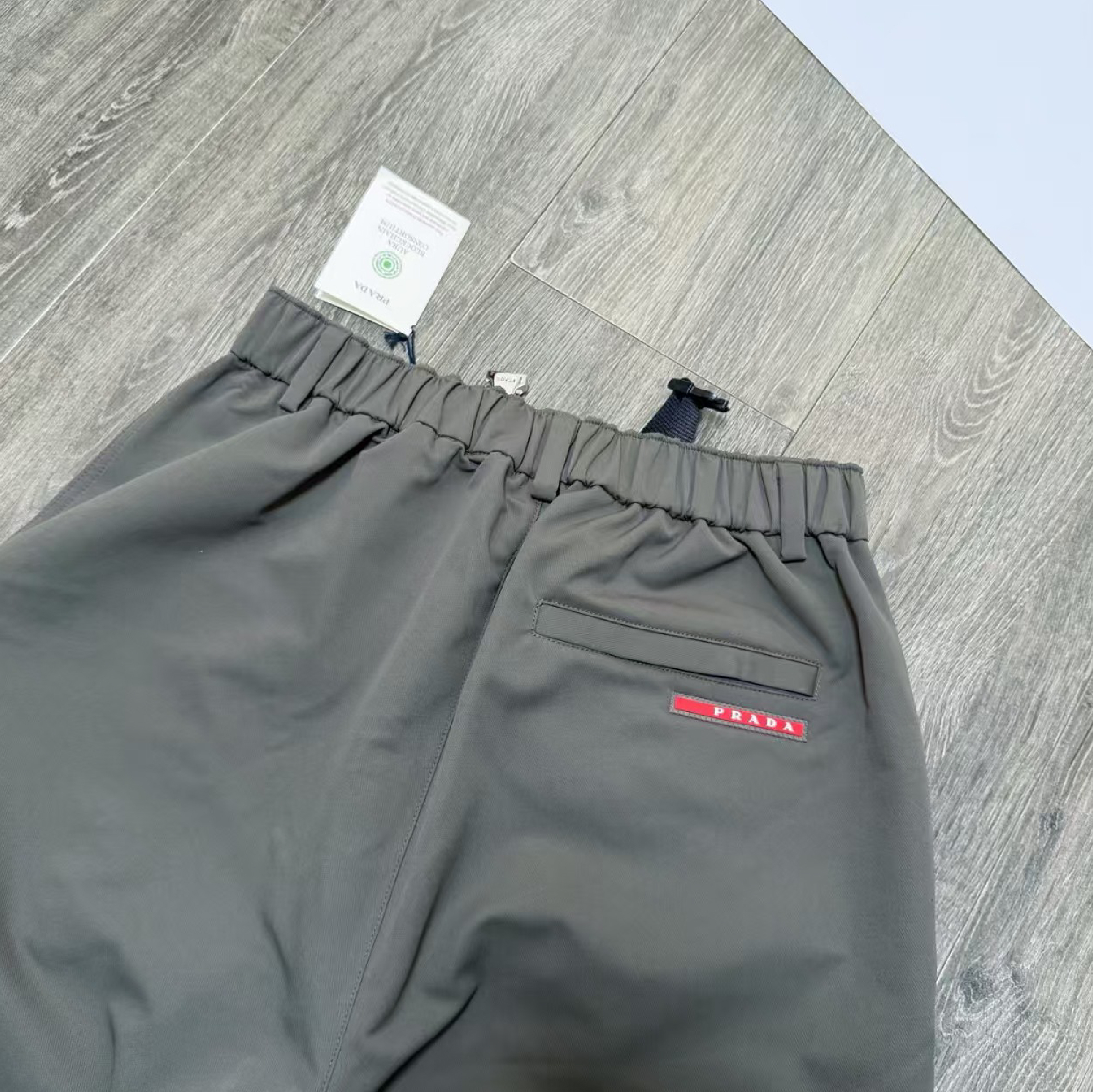 Prada nylon technical long pants-05