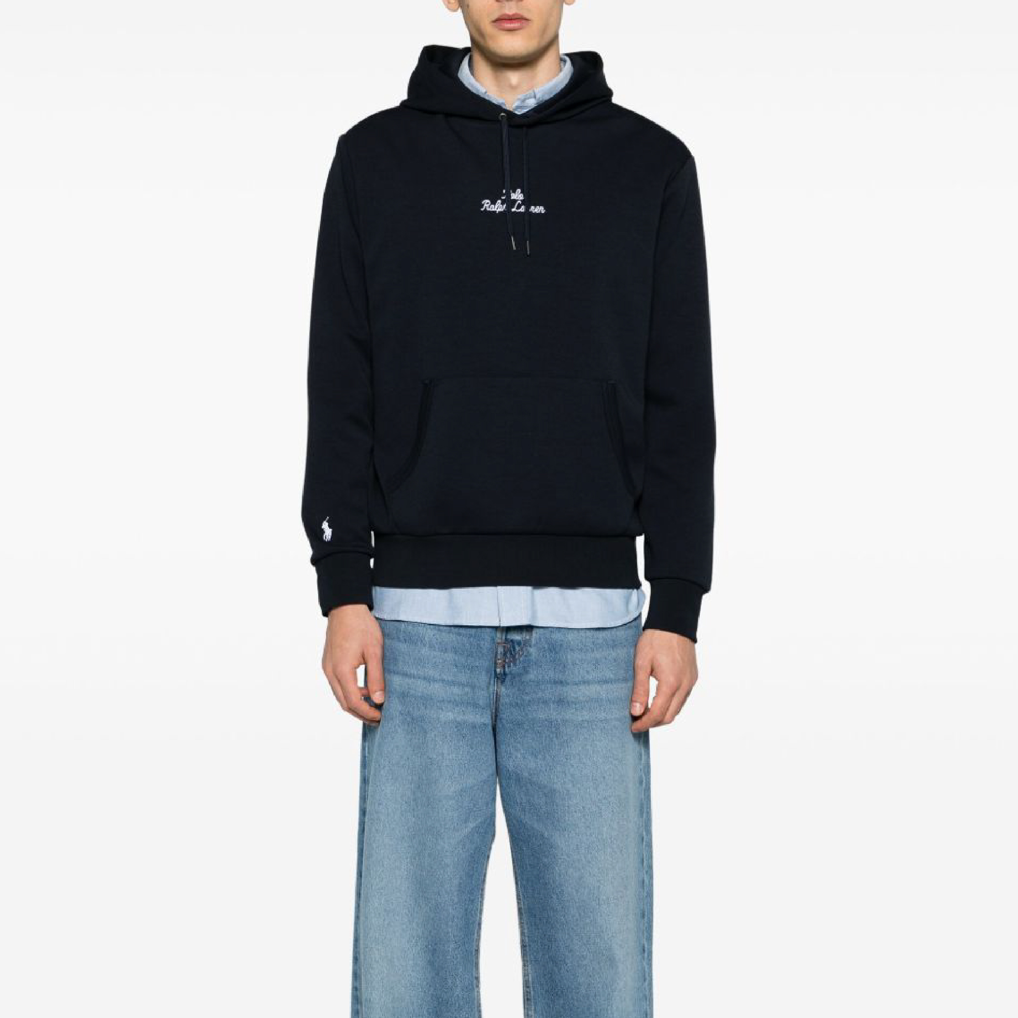 Polo Ralph Lauren logo-embroidered cotton hoodie-05