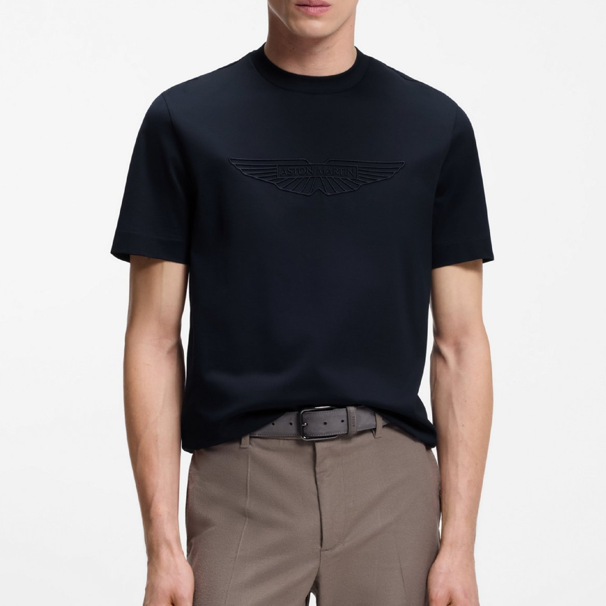 Hugo Boss x Aston Martin Embroidered Wing Detail Logo Tee (Special Edition) (7)