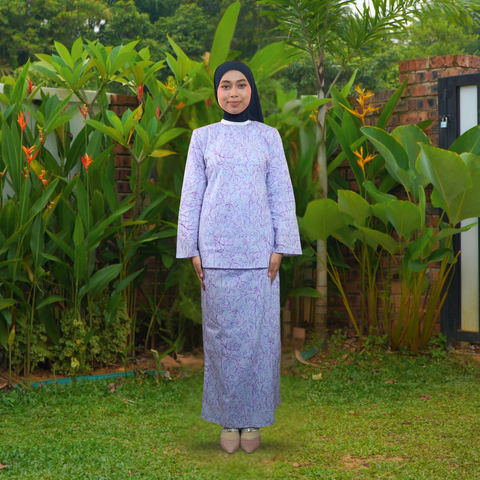 LATEST BAJU KURUNG MODEN MINI COTTON (5)