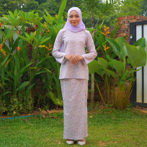 LATEST BAJU KURUNG MODEN MINI COTTON (8)
