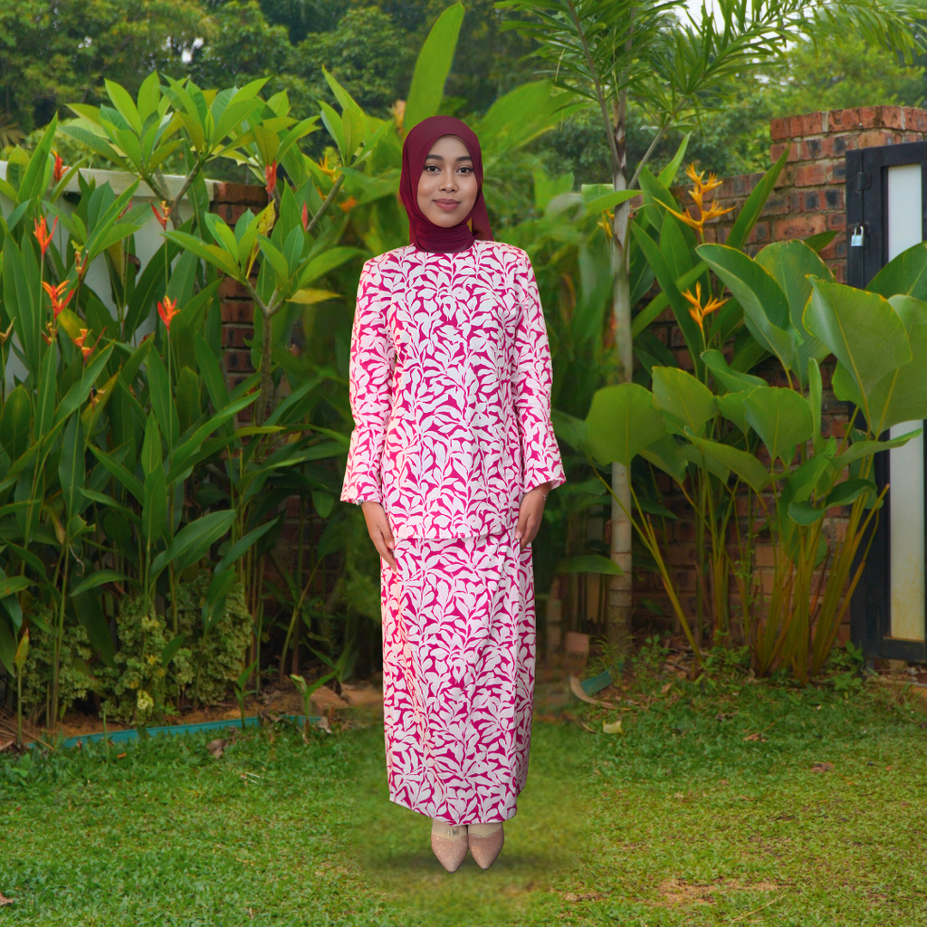 LATEST BAJU KURUNG MODEN MINI COTTON (9)